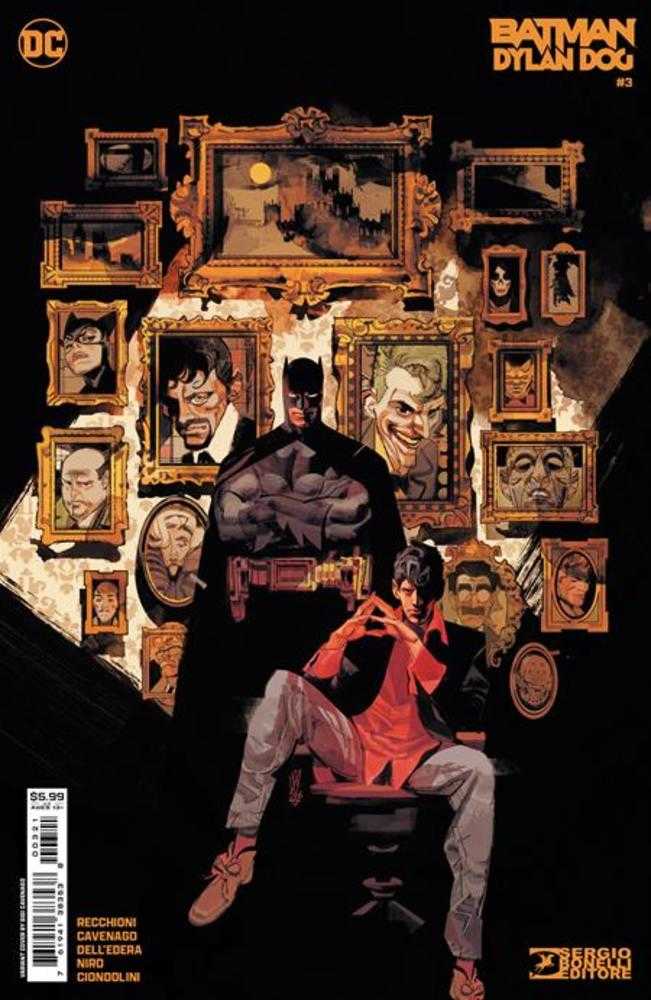 Batman Dylan Dog #3 (Of 3) Cover B Gigi Cavenago Card Stock Variant - Limited Edition Comic Book for Collectors & DC Fans - Perfect for Display, Gifts & Comic Conventions