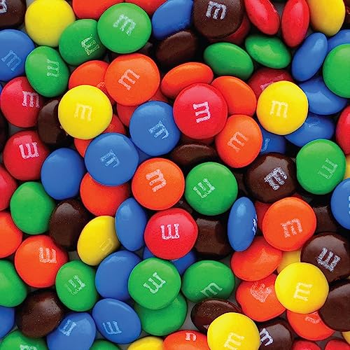 M&M's Milk Chocolate Candy Bulk Party Size Pack - 2 Pound (56 oz) - Perfect for Halloween, Christmas, Birthday Parties & Office Snacks
