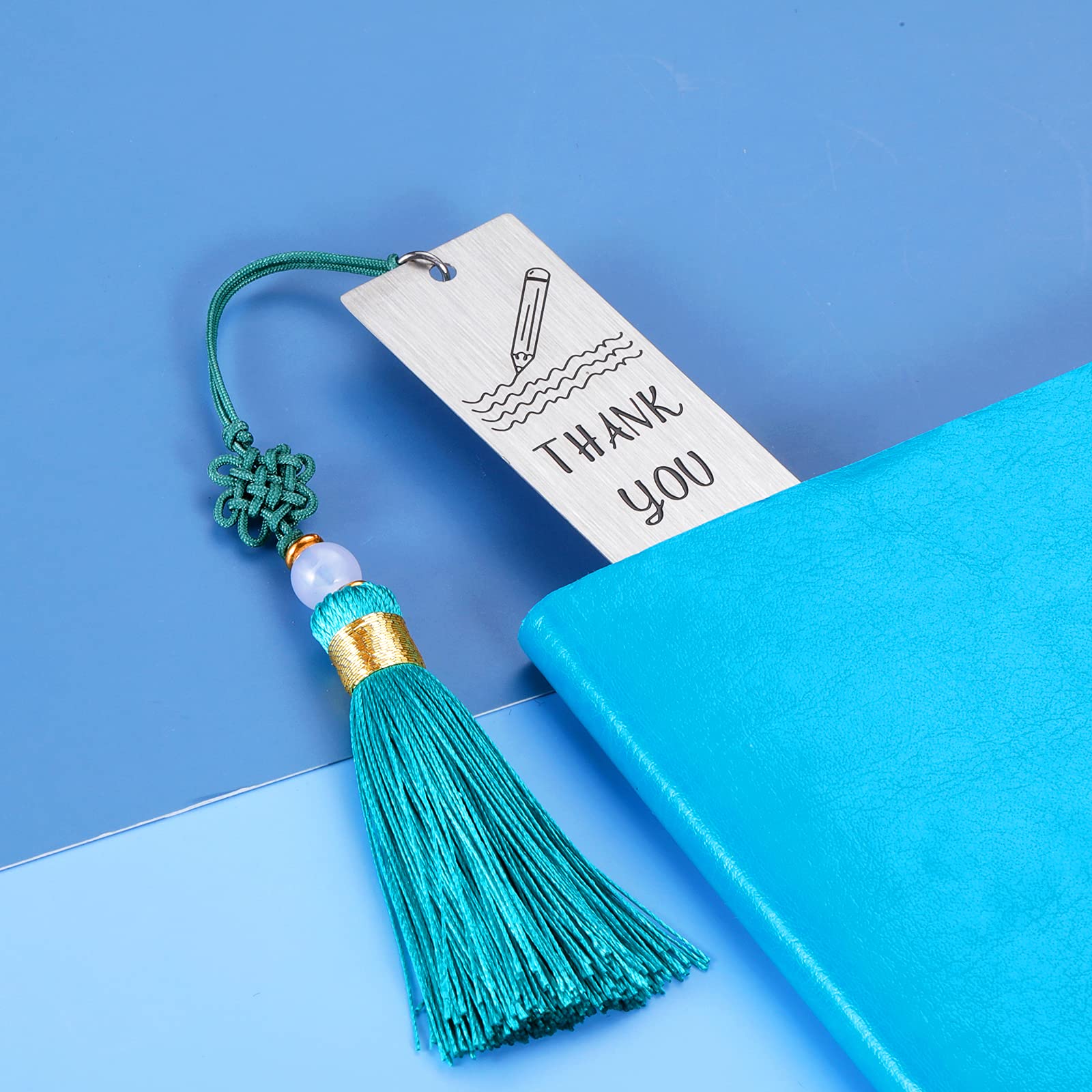 Teacher Appreciation Gifts - Metal Bookmark for Graduation, Christmas & Birthdays - Perfect for Women, Professors & Book Lovers