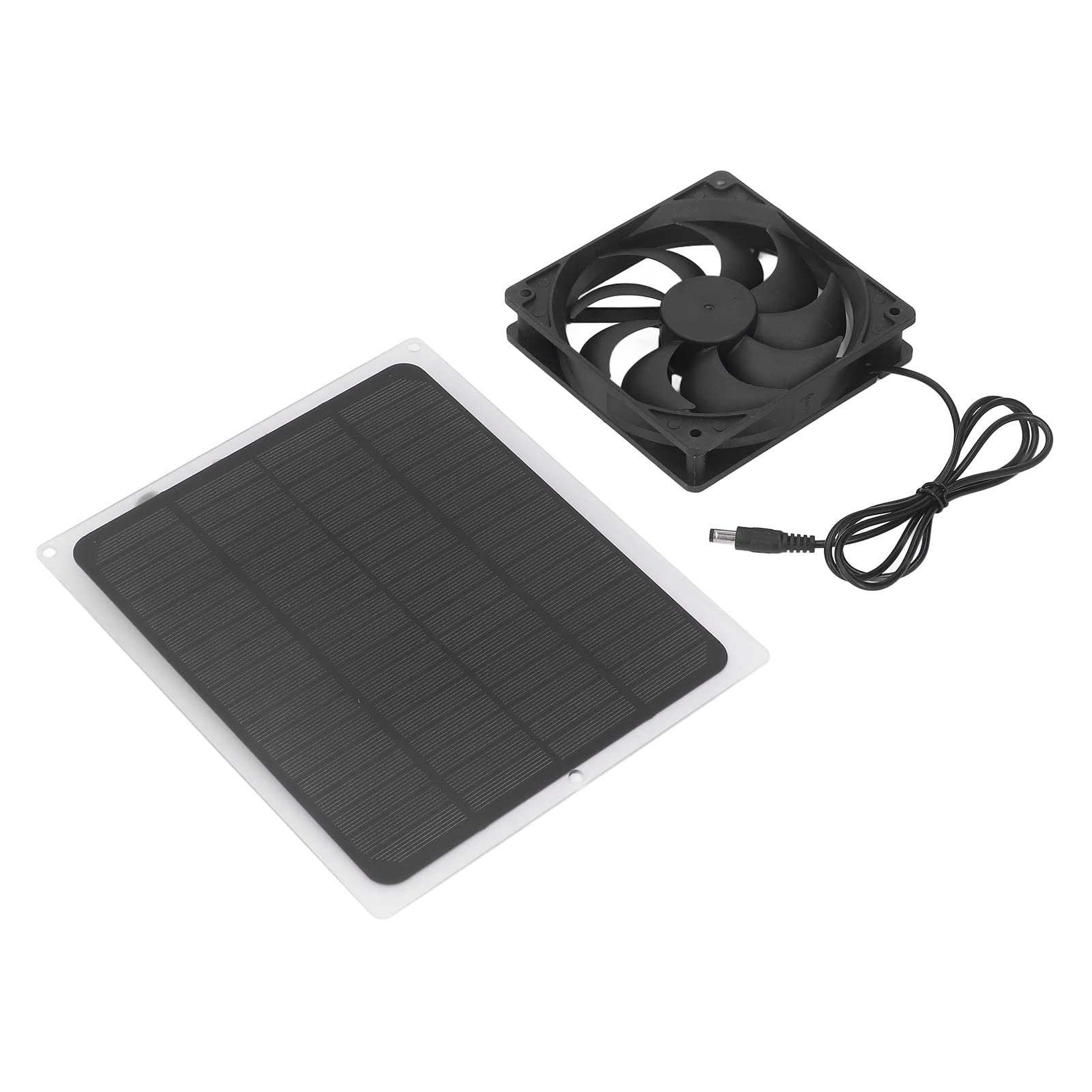 Solar Powered Mini Exhaust Fan - 5W 5V Energy Efficient RV Ventilation Fan | Eco-Friendly Solar Ventilation for Campers, Trailers & Tiny Homes | Perfect for Outdoor Adventures & Off-Grid Living