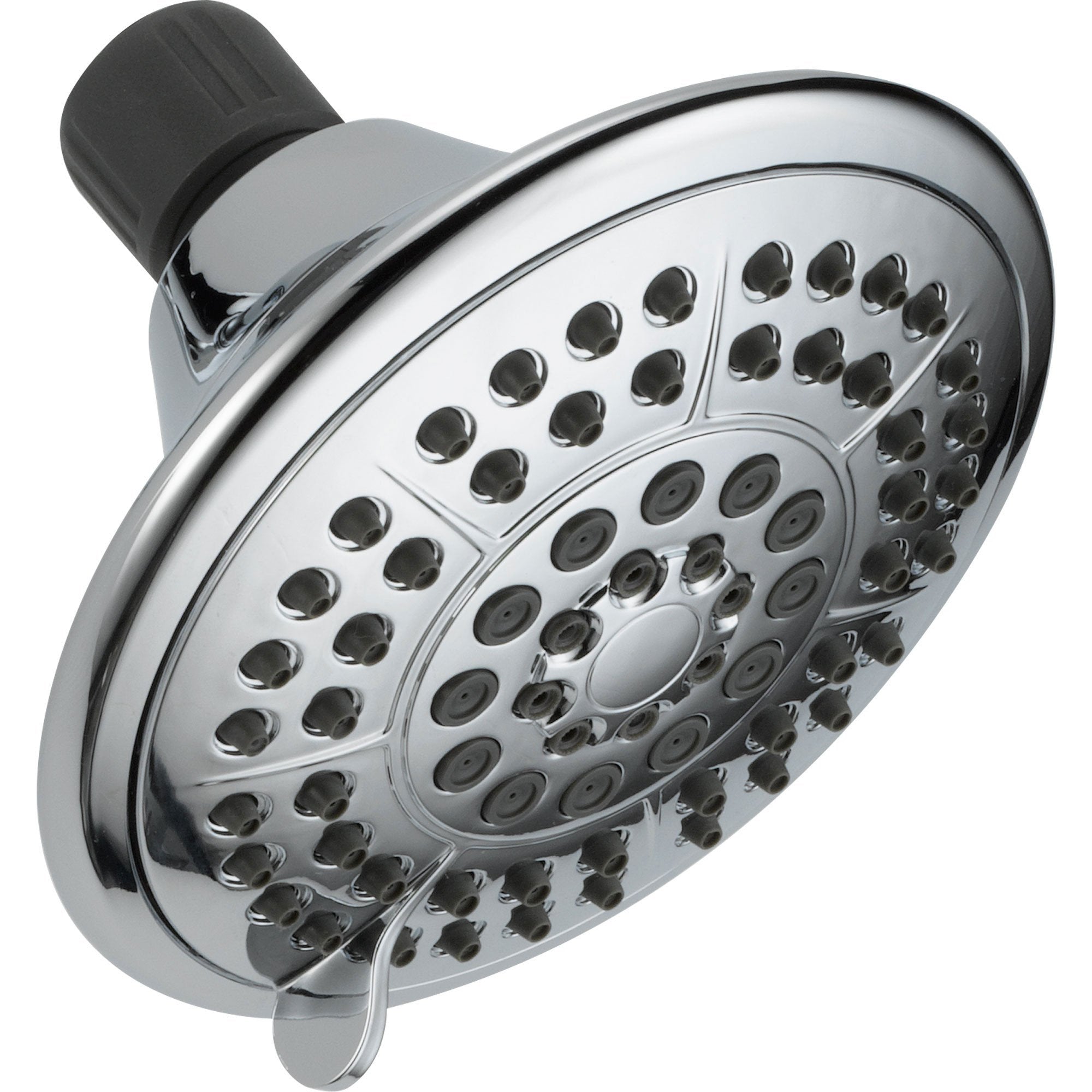 Delta 5 Spray Setting 5 Inch Chrome Showerhead with Pause Function - 639078 - Perfect for Bathroom Renovation & Spa-Like Shower Experience