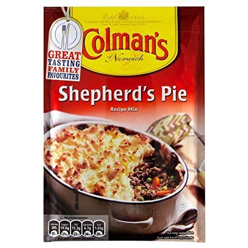 Colman's Shepherd's Pie Sauce Mix (50g) - Easy Homemade British Comfort Food - Perfect for Family Dinners & Potlucks