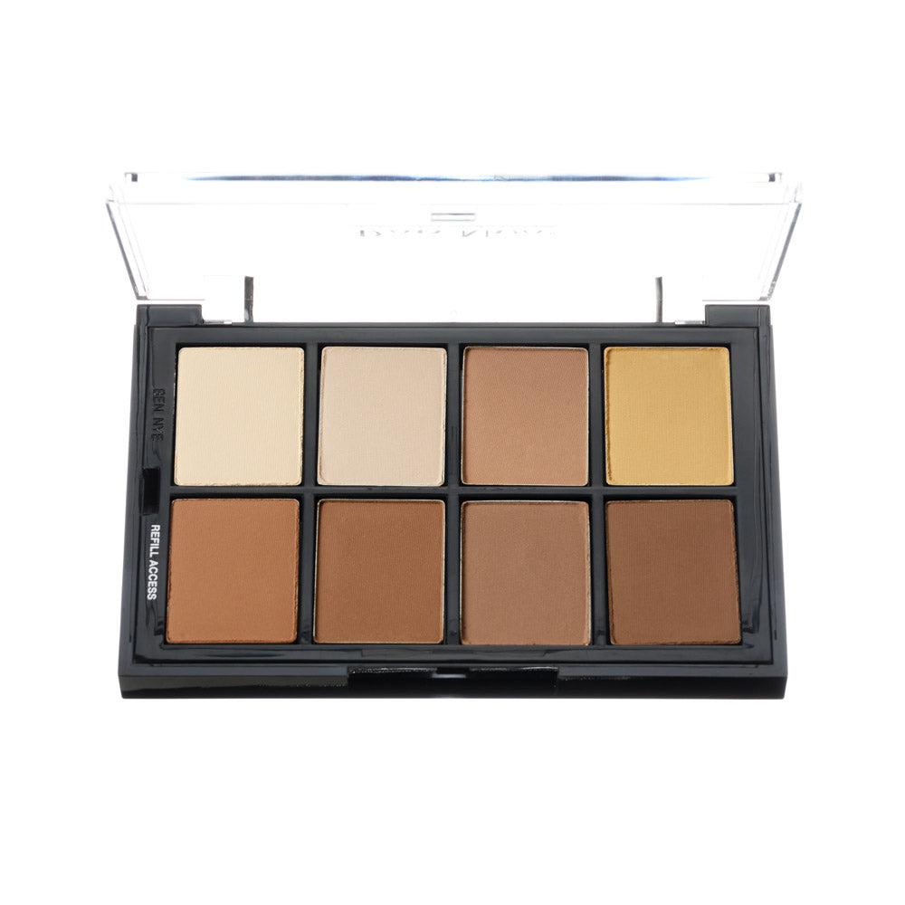 Ben Nye Studio Color Sculpt & Contour Palette (STP 59) - Professional Makeup Contouring Kit for Cheeks, Nose & Jawline - Perfect for Stage, Photography & Special Effects Makeup