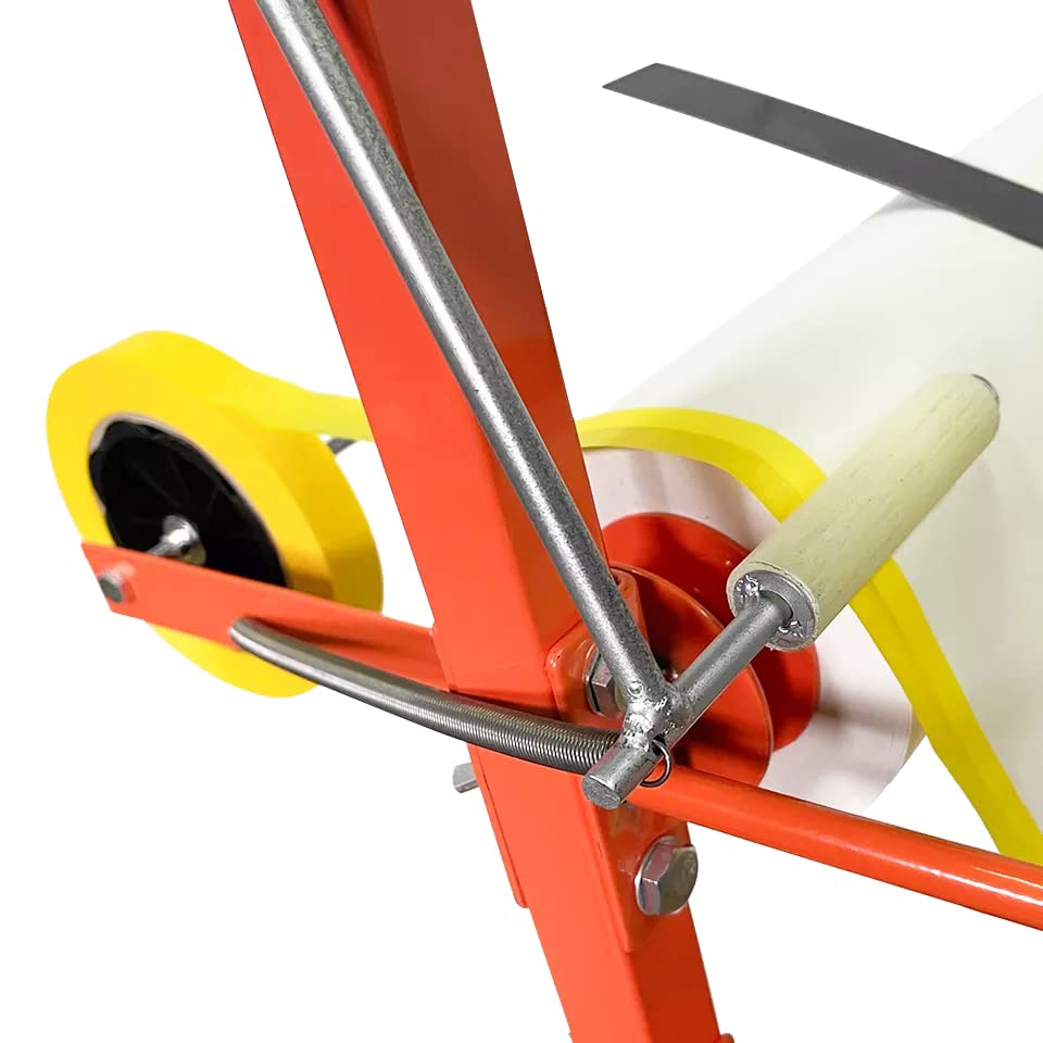 Portable Slimline Mobile Masking Paper Dispenser Stand - Holds Multiple Rolls for Easy Masking & Taping - Ideal for Painting, DIY Projects, and Construction Sites