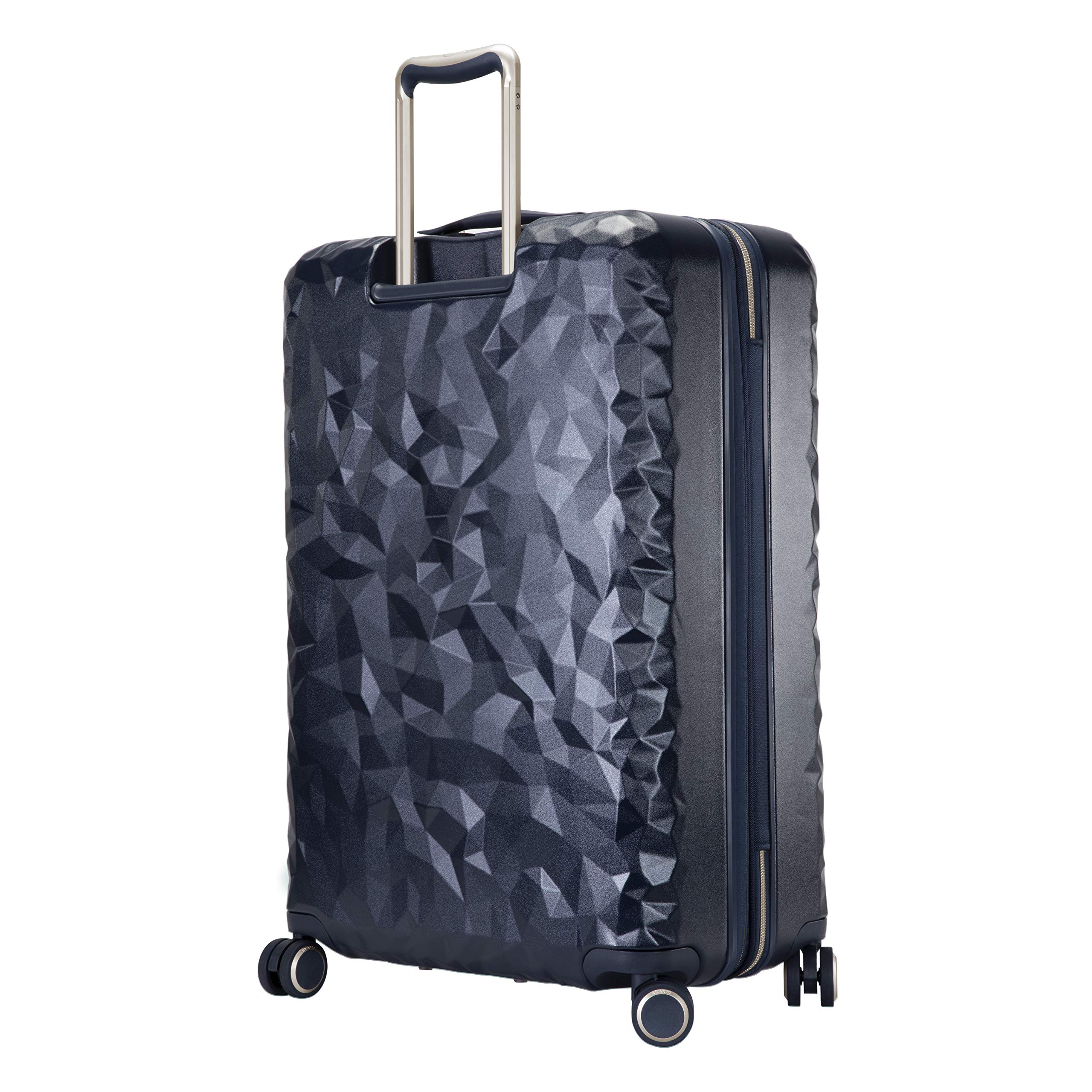 Ricardo Beverly Hills Indio 28-Inch Hardside Luggage - Durable Spinner Suitcase with Compression Strains & Secondary Compartment - Dark Navy - Perfect for International Travel & Check-In Luggage