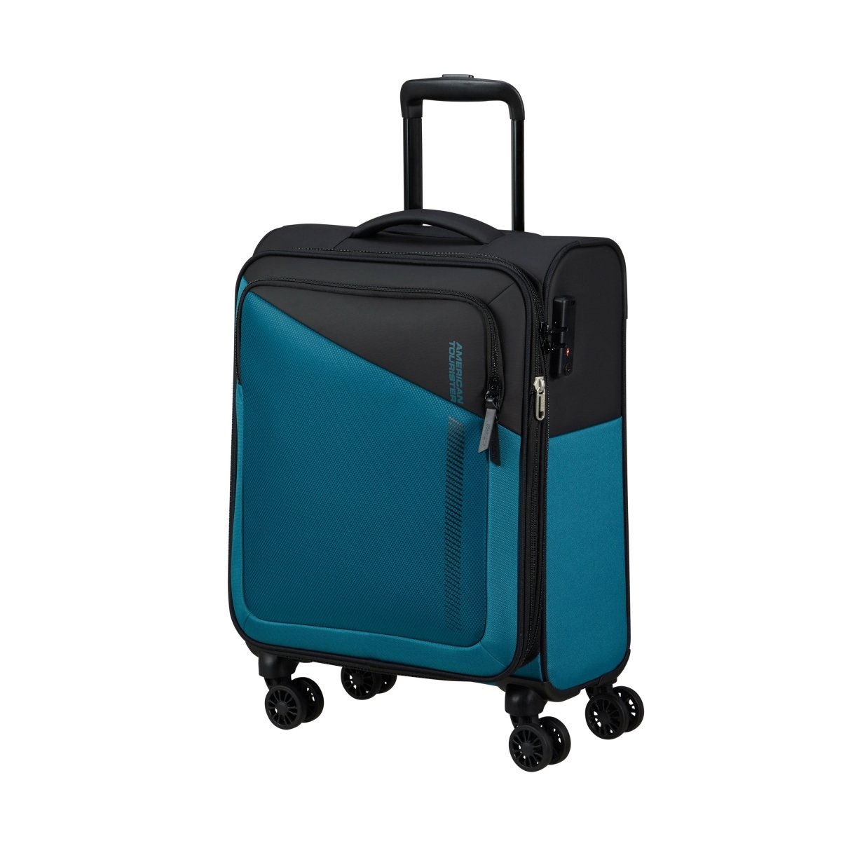American Tourister Daring Dash Carry On Luggage - Lightweight Hardshell Spinner Suitcase with TSA Lock for Air Travel, Business Trips & Weekend Getaways