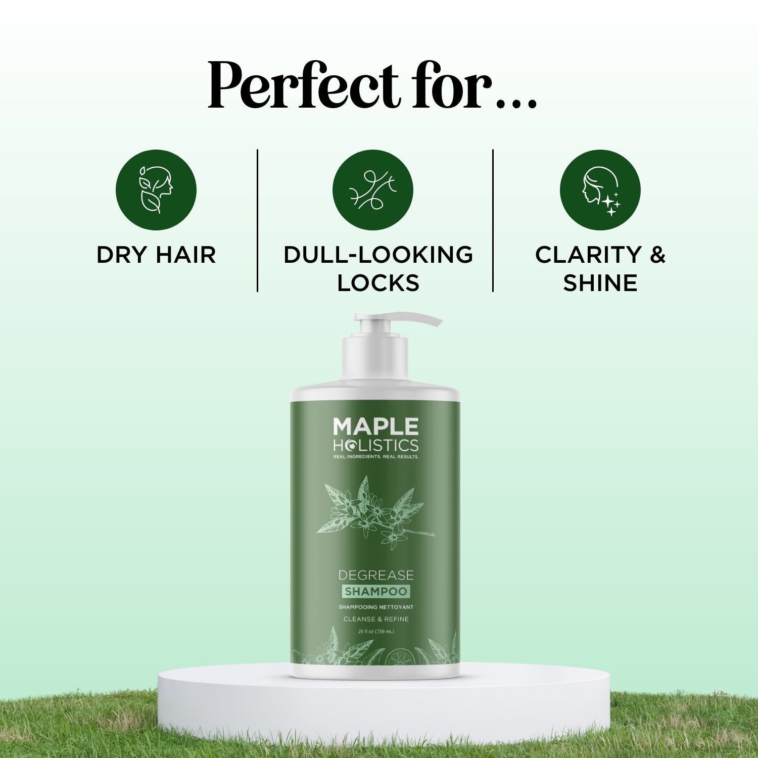 Best Degreasing Shampoo for Oily Hair - Deep Cleansing & Oil Control - Perfect for Daily Use & Post-Workout Hair Care