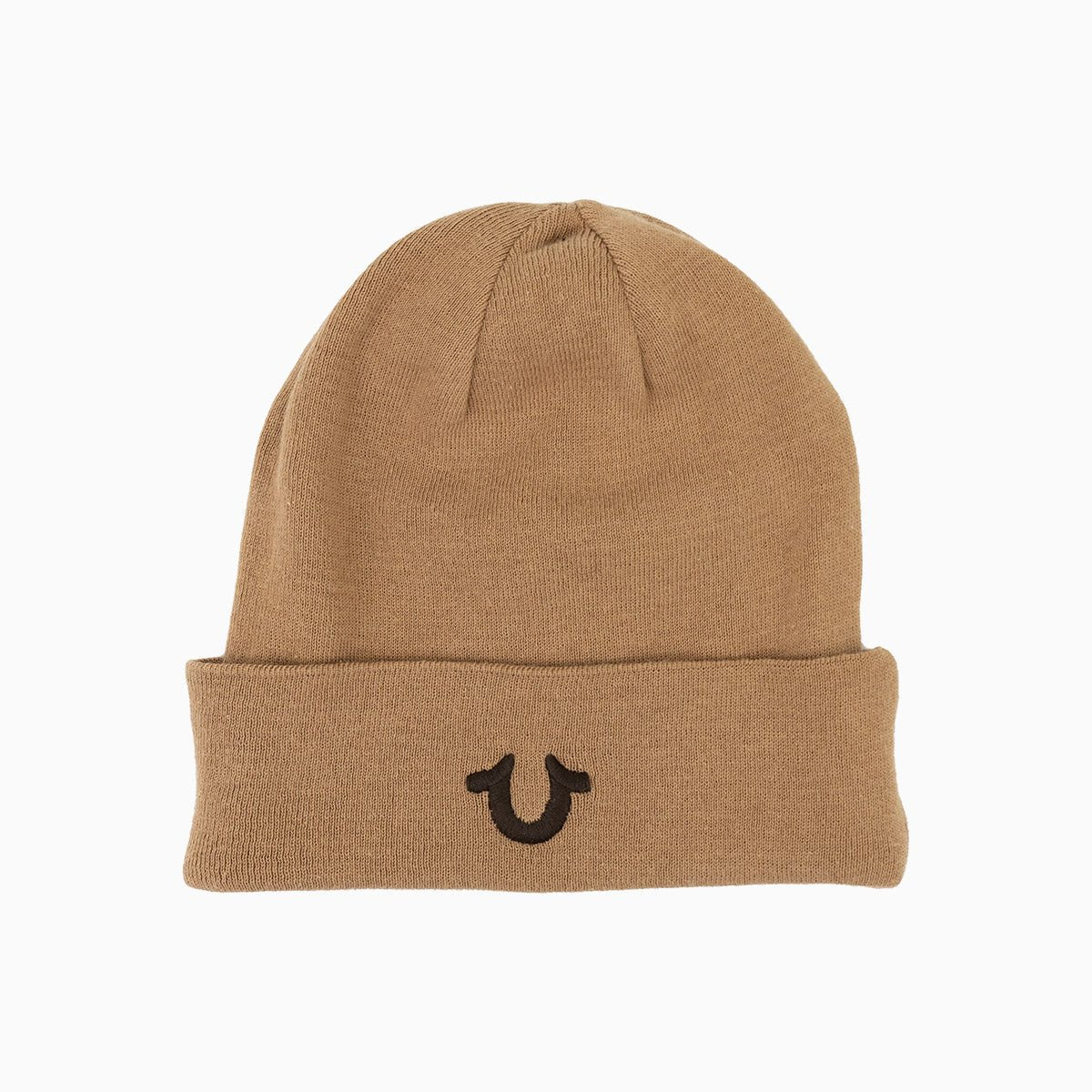 Horseshoe Badge Watch Beanie - Stylish Unisex Knit Hat with Adjustable Fit for Men & Women - Perfect for Winter, Outdoor Activities, and Fashion Accessories