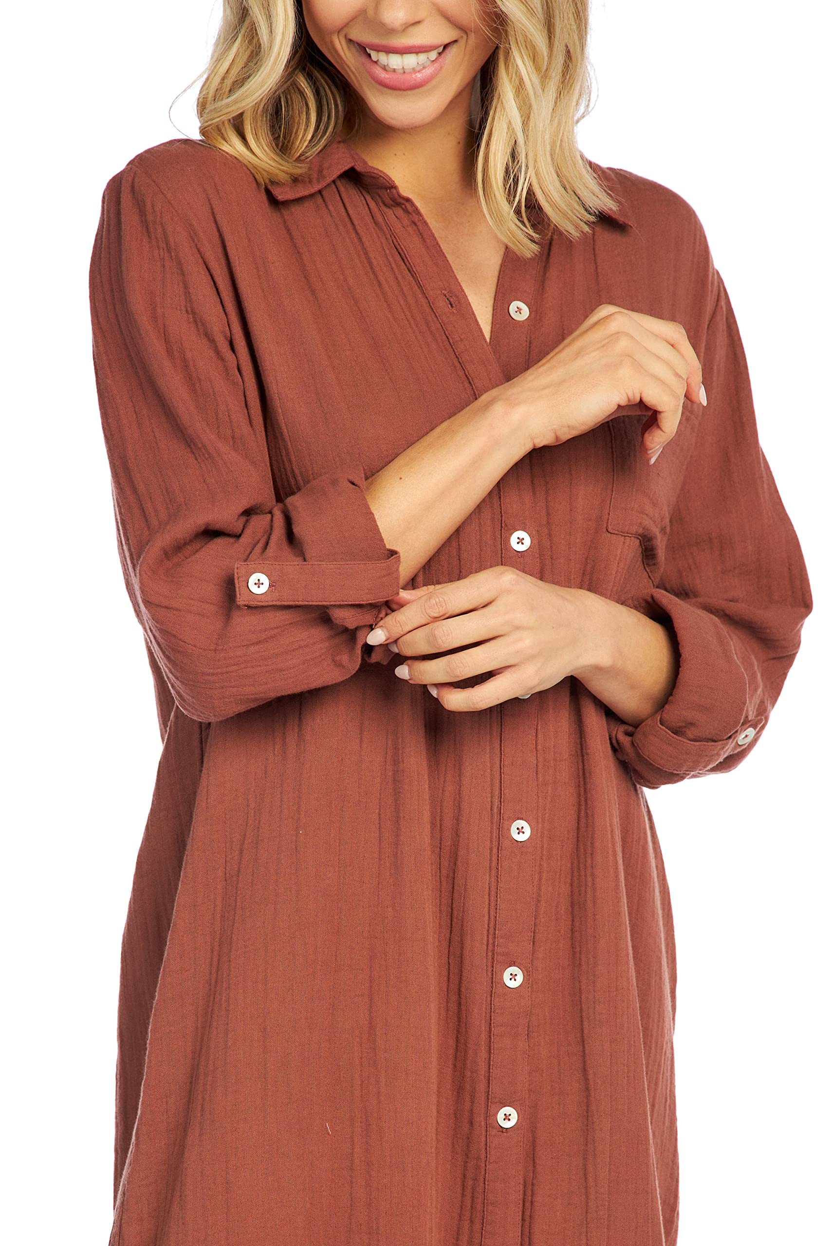Mud Pie Clemmy Women's Maxi Dress - Flowy Long Summer Dress with Pockets, Boho Chic Style for Beach, Vacation & Casual Wear