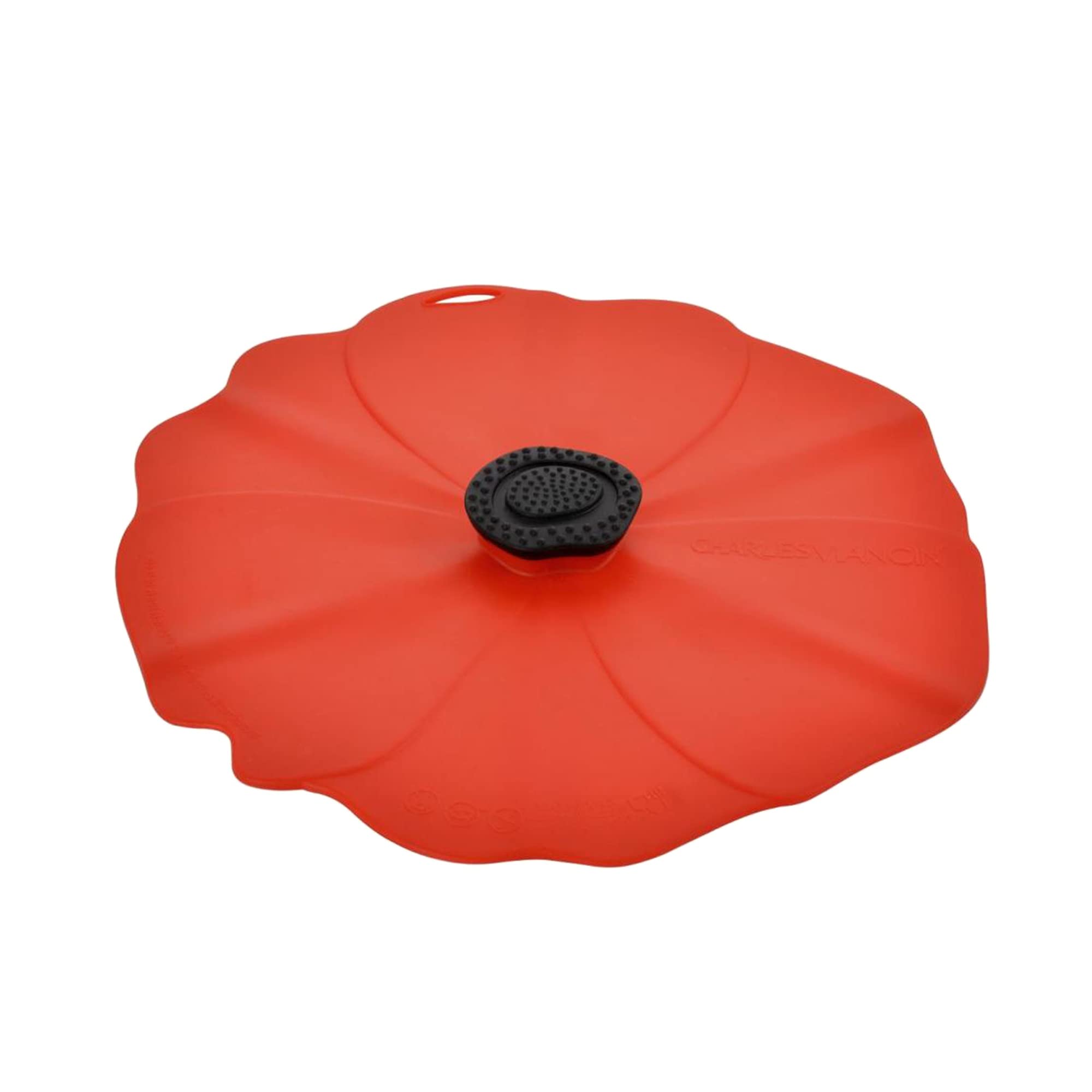 Charles Viancin Poppy Silicone Food Storage Lid - 8 Inch (20cm) Airtight Seal for Cooking & Food Preservation - BPA-Free, Oven, Microwave, Freezer, Stovetop & Dishwasher Safe - Perfect for Meal Prep, Leftovers & Kitchen Organization