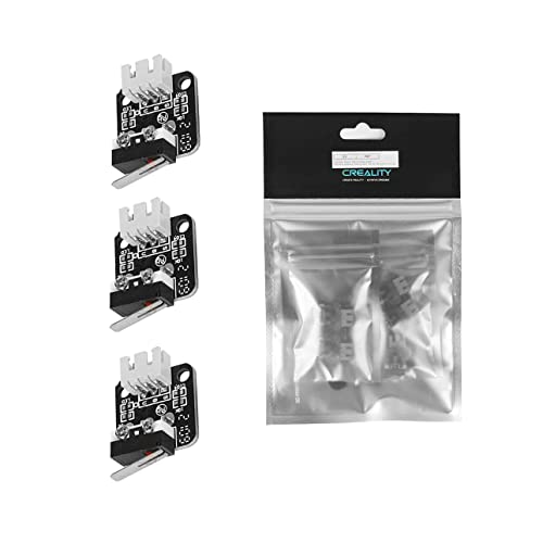 Creality 3D Printer Limit Switch - Compatible with Ender 3/3 Pro/3 V2/5, CR-10/10S/S4/S5, RAMPS 1.4 & RepRap (3-Pack) | CNC Precision Parts for Reliable 3D Printing & DIY Repairs
