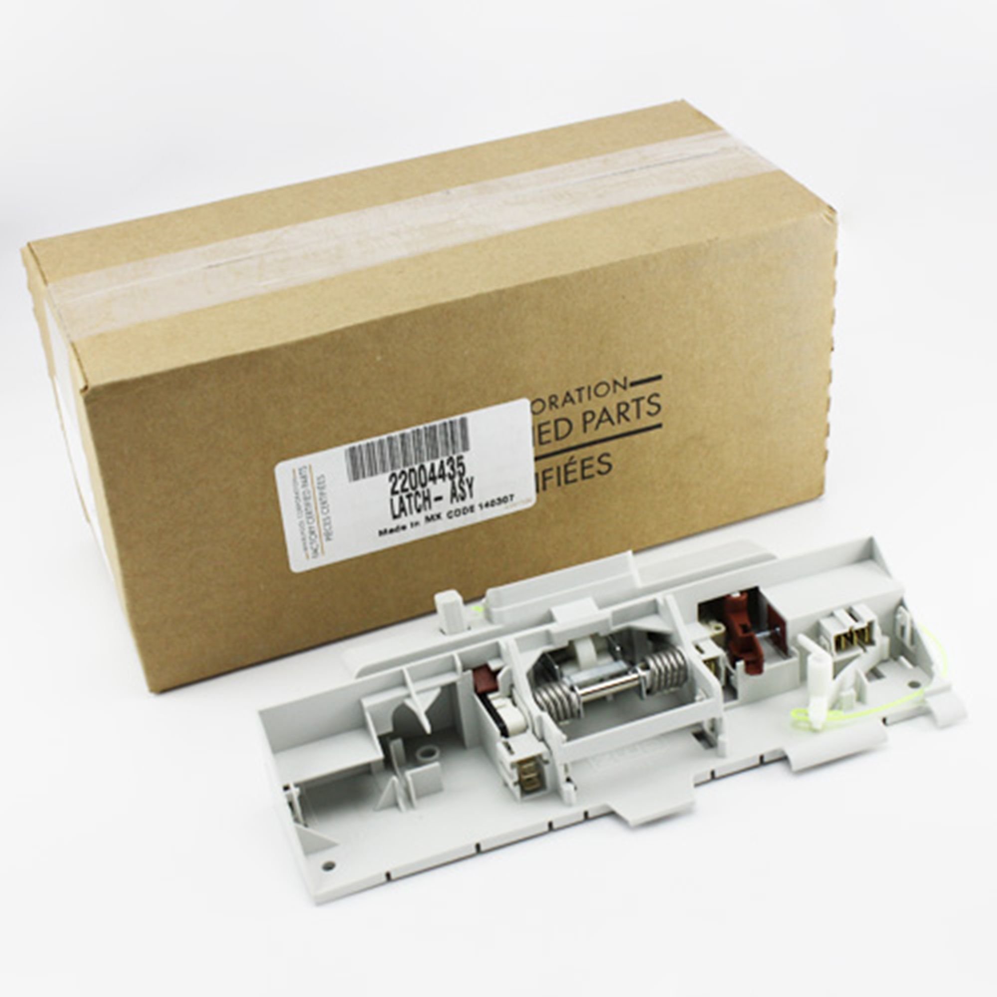 Whirlpool 22004435 Washing Machine Door Latch Assembly Replacement Part - Compatible with Various Whirlpool Models - Perfect for DIY Washer Repairs at Home
