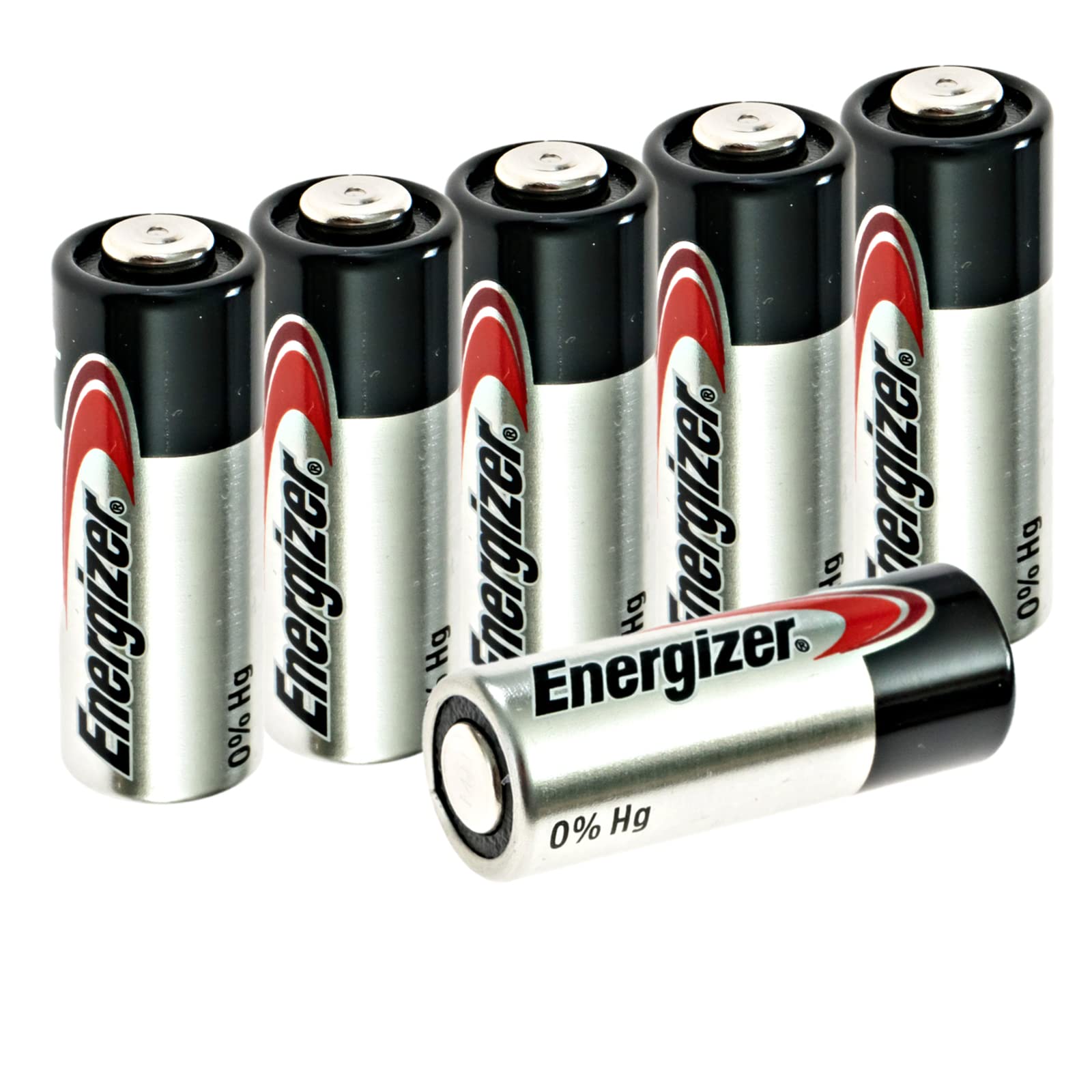 Synergy Digital Energizer A23 Alkaline Batteries (12V, 45mAh) - 6-Pack for Eveready A23 Replacement - Perfect for Key Fobs, Garage Door Openers & Medical Devices