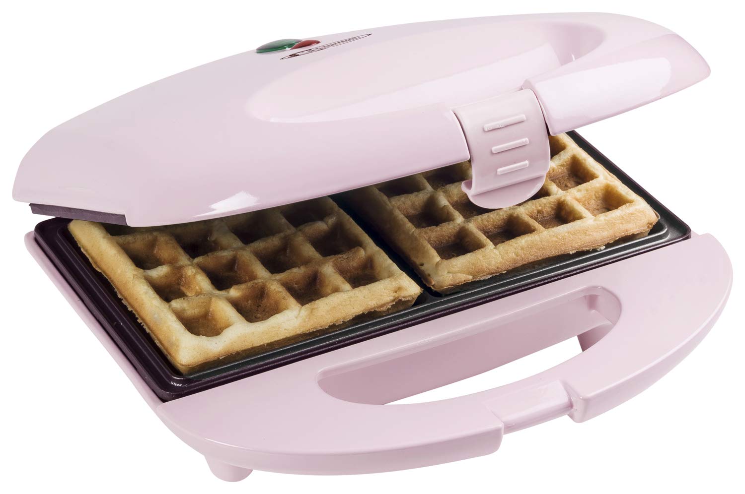 Best Belgian Waffle Maker 700W - Non-Stick Surface & LED Indicator - Sweet Dreams Collection (Pink) - Perfect for Breakfast, Brunch & Family Gatherings