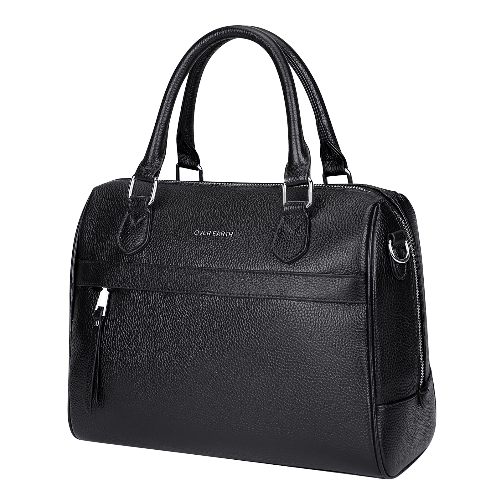 Genuine Leather Satchel Handbag for Women - Top Handle & Crossbody Purse - Stylish & Durable for Work, Travel & Everyday Use