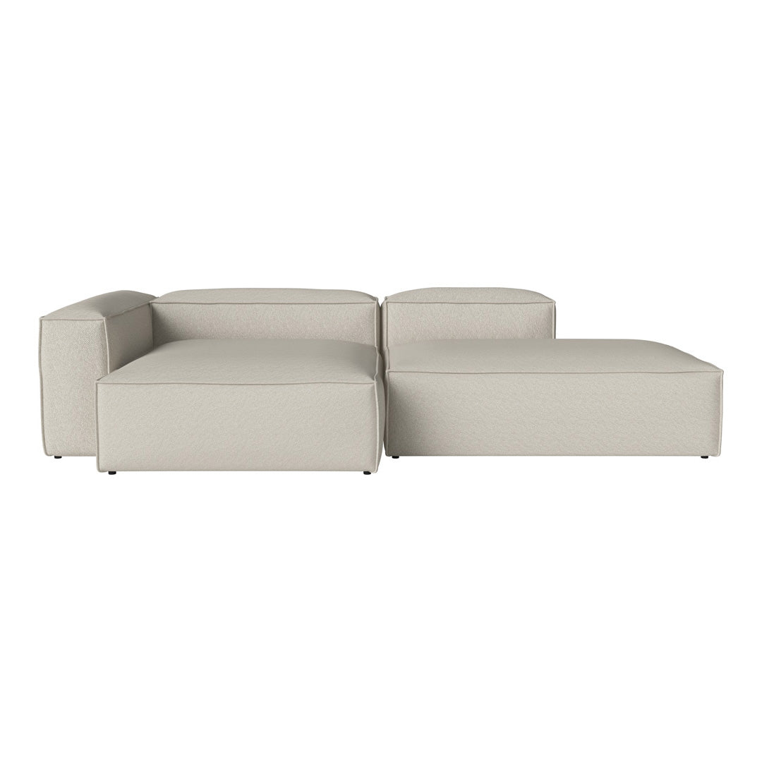 Cosima 2 Seater Sofa with Open End & Chaise - Modern Living Room Furniture for Small Spaces | Perfect for Apartments, Condos and Cozy Home Decor