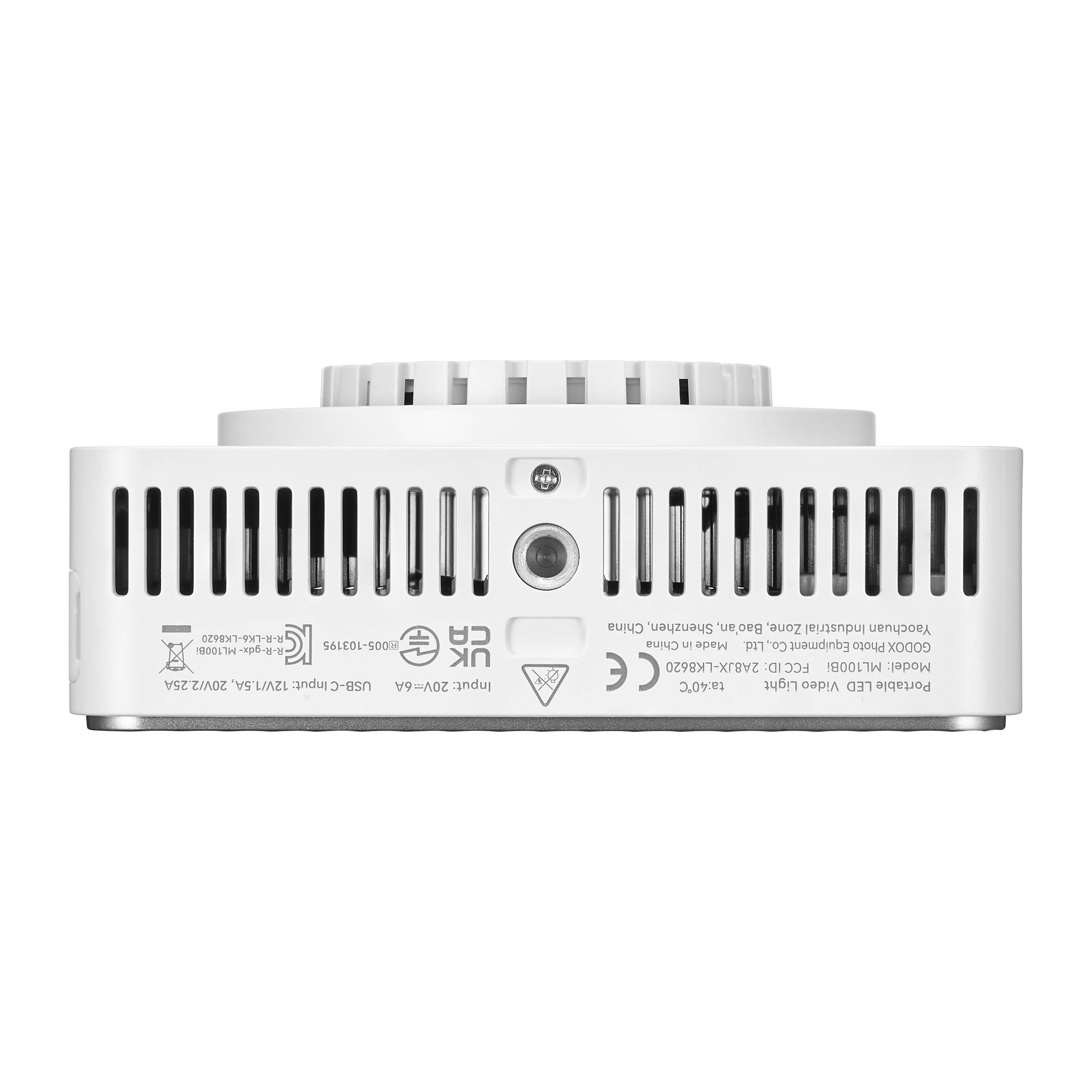ML100Bi Compact & Portable LED Video Light with Adjustable Lens - Perfect for YouTube, Vlogging, Photography & Studio Lighting