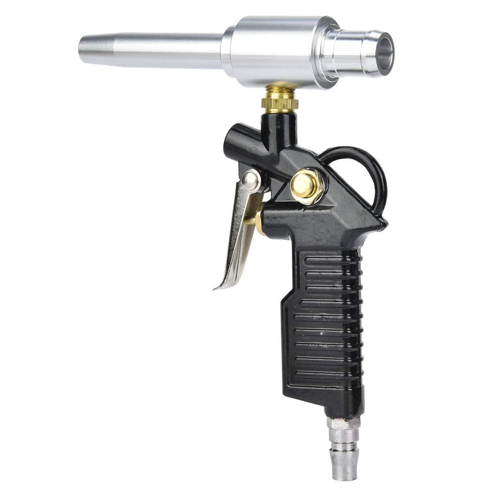 Handheld Mini Aluminum Alloy Air Vacuum Gun - Pneumatic Vacuum Cleaner Tool for Electronics, Jewelry & Workshop Cleaning | Compact Dust Blower for Precision Cleaning