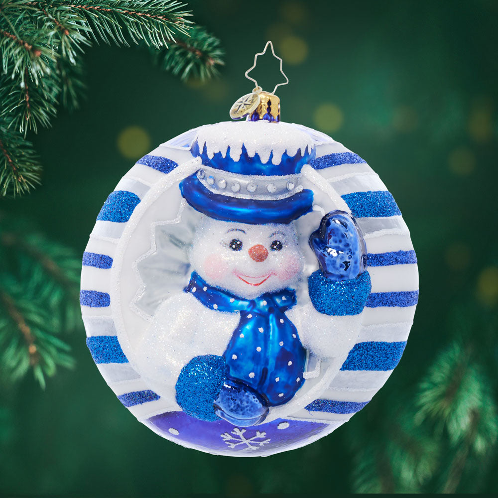 Snowy Spherical Cheer - Christmas Holiday Decorative Ornaments for Tree & Home Decor | Perfect for Xmas Party, Winter Wedding & Festive Gift Giving