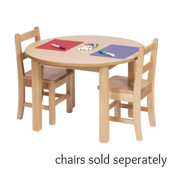 J.B. Poitras Round Table for Classroom - Durable School Furniture for Collaborative Learning & Group Activities