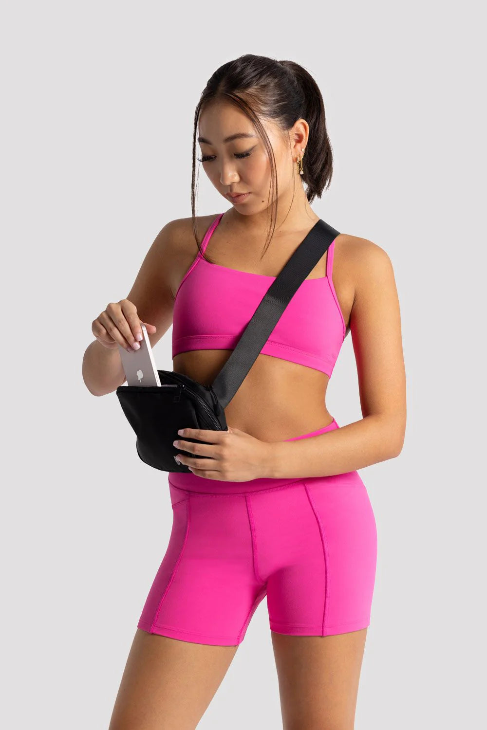 Bloch A328 Belt Bag for Women & Men - Stylish & Comfortable Waist Pack for Travel, Running, Hiking & Everyday Use