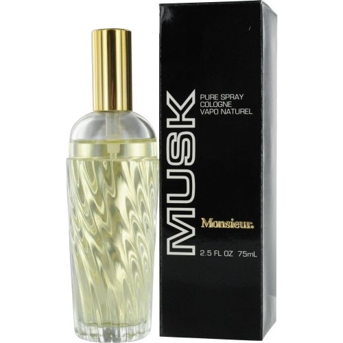 Monsieur Musk By Dana Cologne Spray 2.5 Oz - Premium Men's Fragrance for Daily Wear, Date Night & Special Occasions