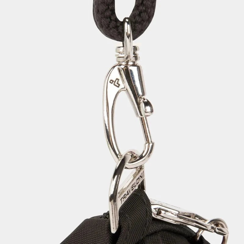 Travelon Anti-Theft Essentials Mini Asymmetric Crossbody Bag - Secure & Stylish Purse for Women - Perfect for Travel, Commuting & Everyday Use