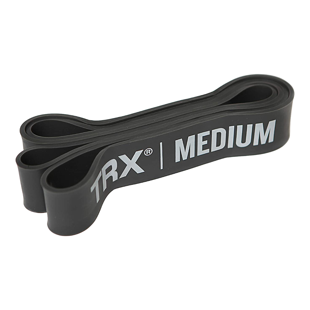 TRX Strength ER Bands - 45LB/110LB Resistance (Medium) for Home Gym, CrossFit & Physical Therapy Workouts