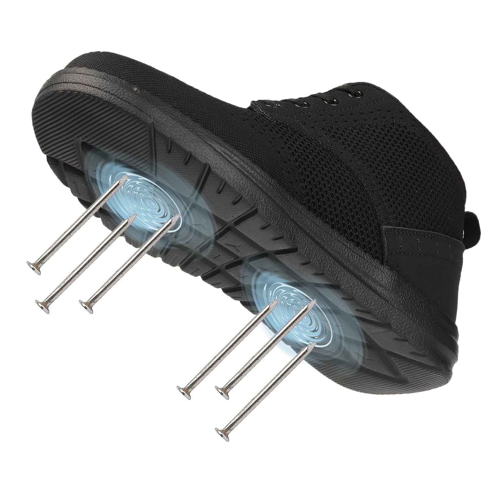 **NIFOFISE Steel Toe Work Shoes for Men & Women - High-Cut, Slip-Resistant, Lightweight & Breathable Safety Sneakers for Construction & Industrial Use - Durable Wide Fit Work Boots for Comfort & Protection**    *(Use Cases: Ideal for construction workers, warehouse staff, mechanics, and industrial professionals needing reliable safety footwear.)*