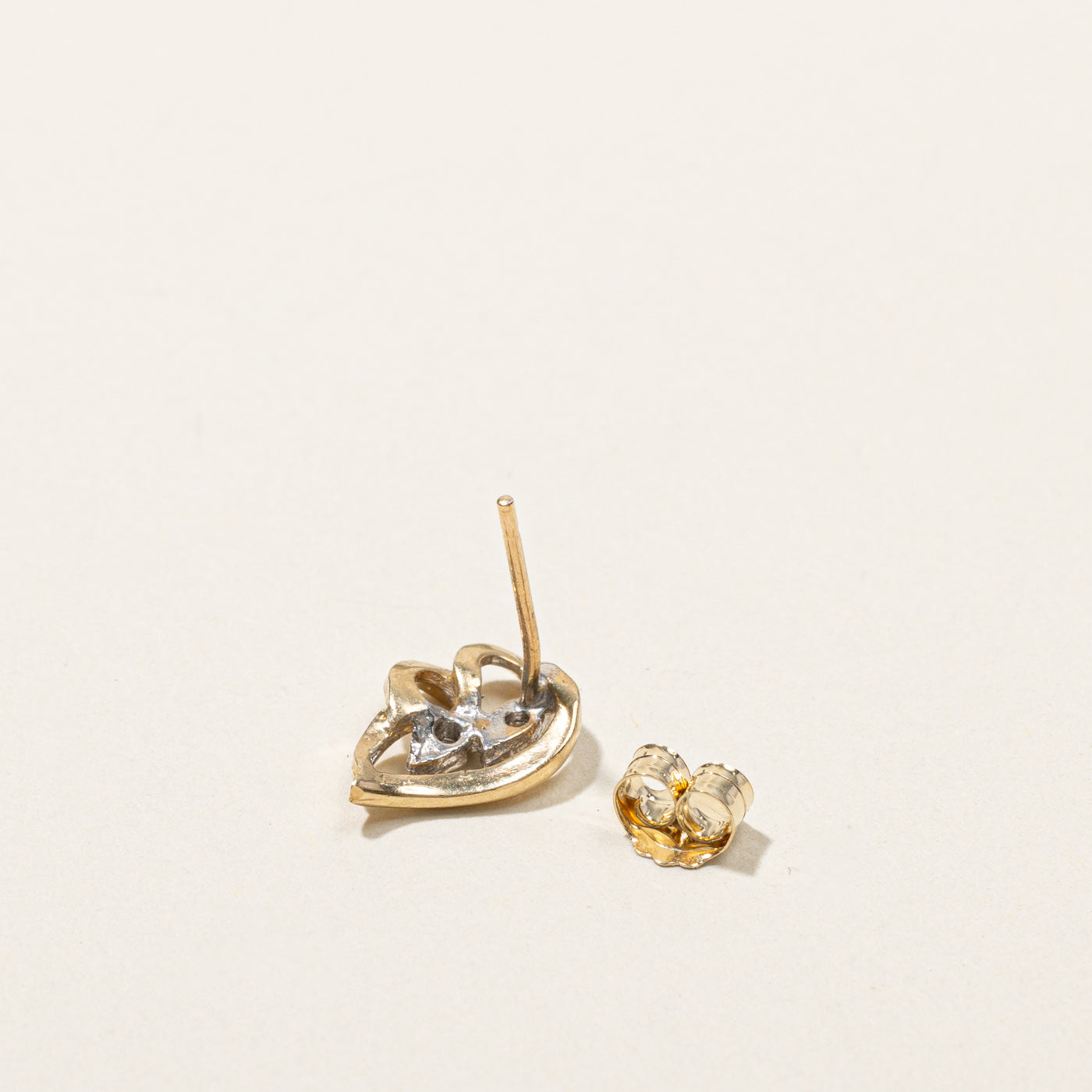 0.04ctw Diamond Textured Stud Earrings for Women - Hypoallergenic Cubic Zirconia Earrings for Daily Wear & Special Occasions