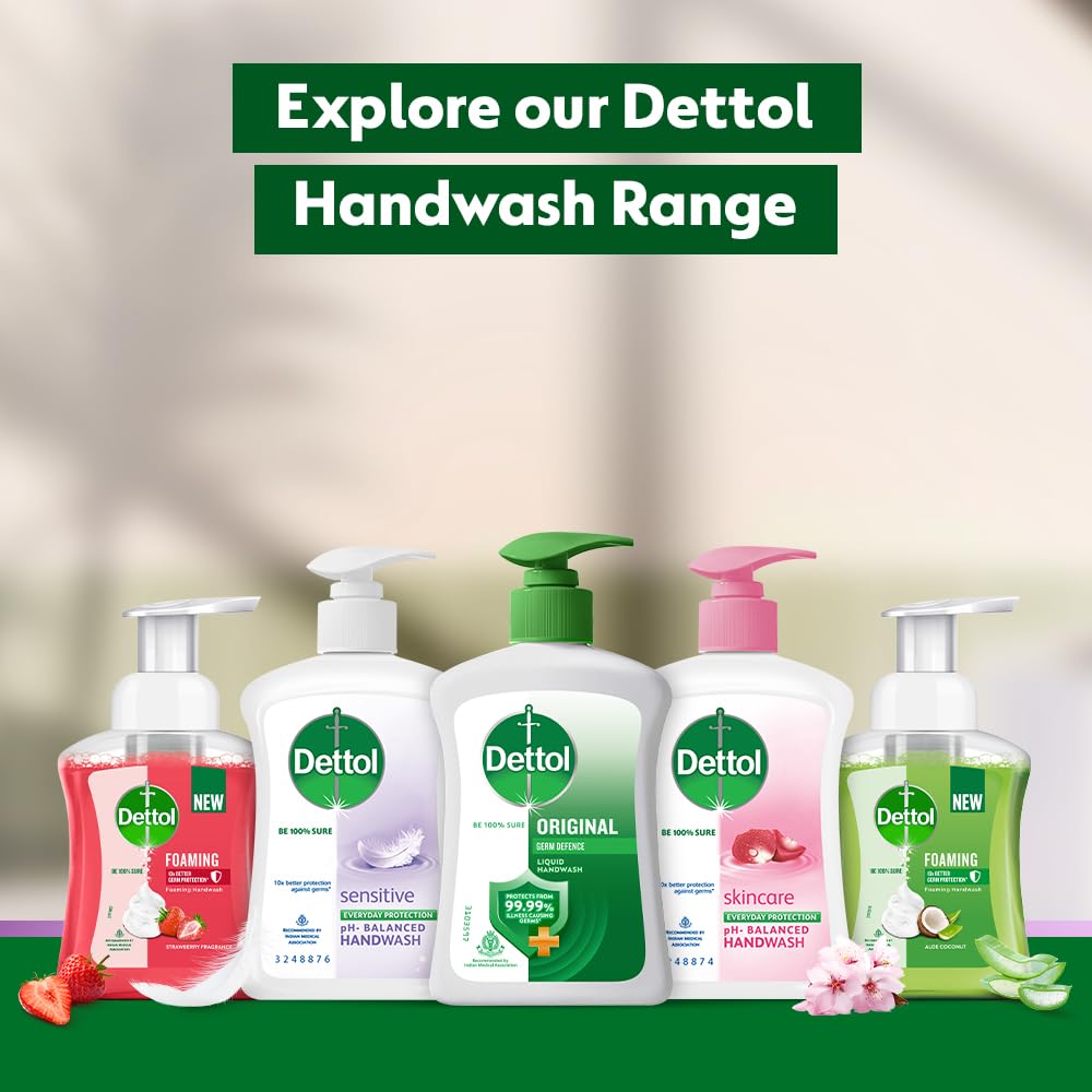 Dettol Sensitive Hand Wash 200ml - Gentle for Daily Hygiene