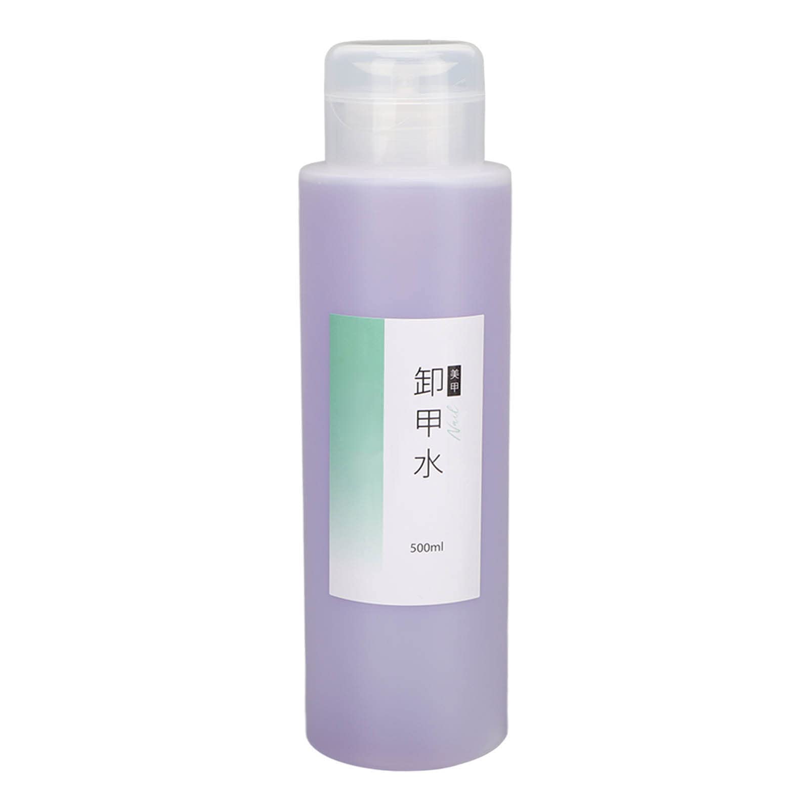 500ml Fast Drying Nail Polish Remover - Plant Extract Gel Cleanser with Press Type Bottle for Professional & Home Manicure | Large Capacity Nail Surface Cleaner for Acrylic, Gel & Regular Polish Removal | Perfect for Nail Salons, DIY Nail Care & Beauty Treatments