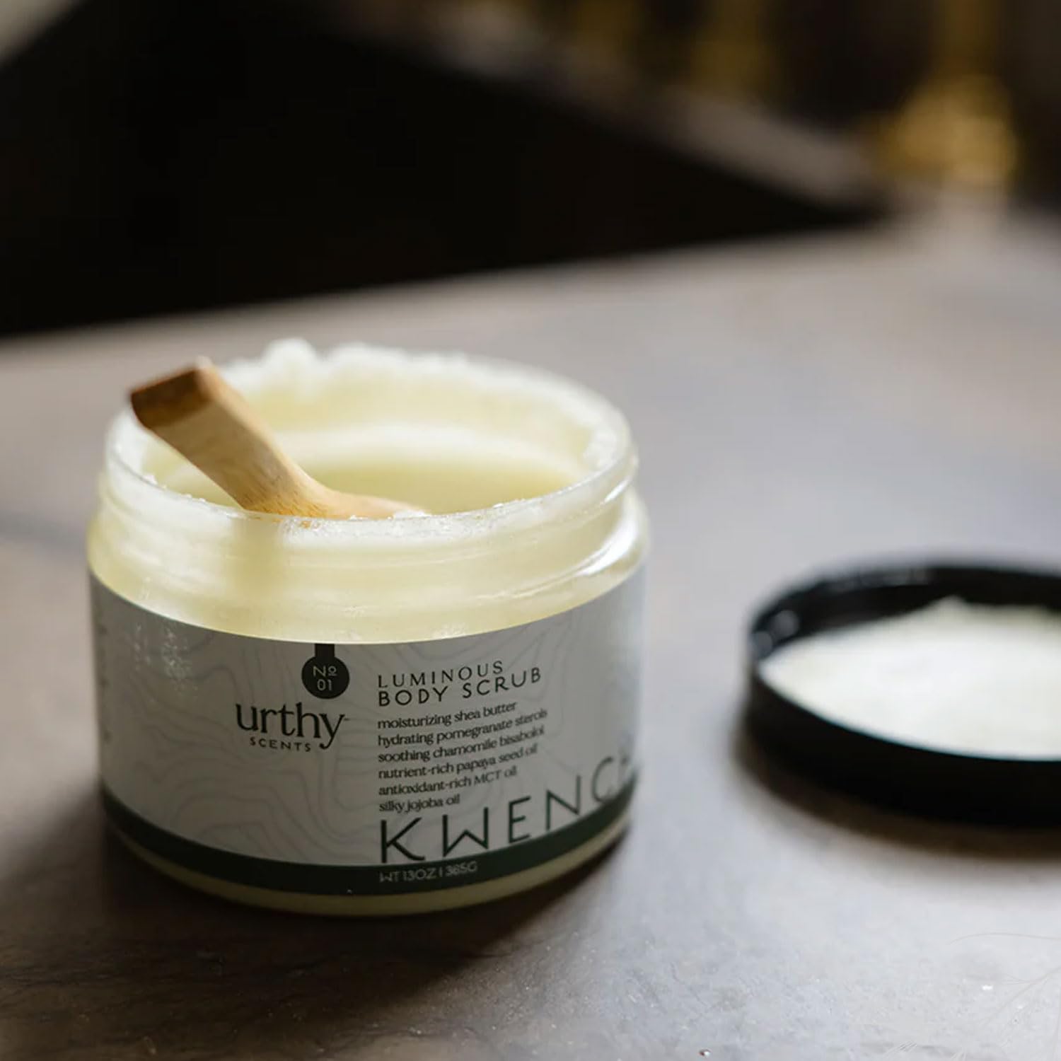 Exfoliating Body Scrub for Sensitive Skin - Moisturizing & Smoothing Booty Scrub with Natural Ingredients | Gentle Full Body Care Treatment for Softer Skin | Spa, Shower & Self-Care Routine (Eternal Zen)
