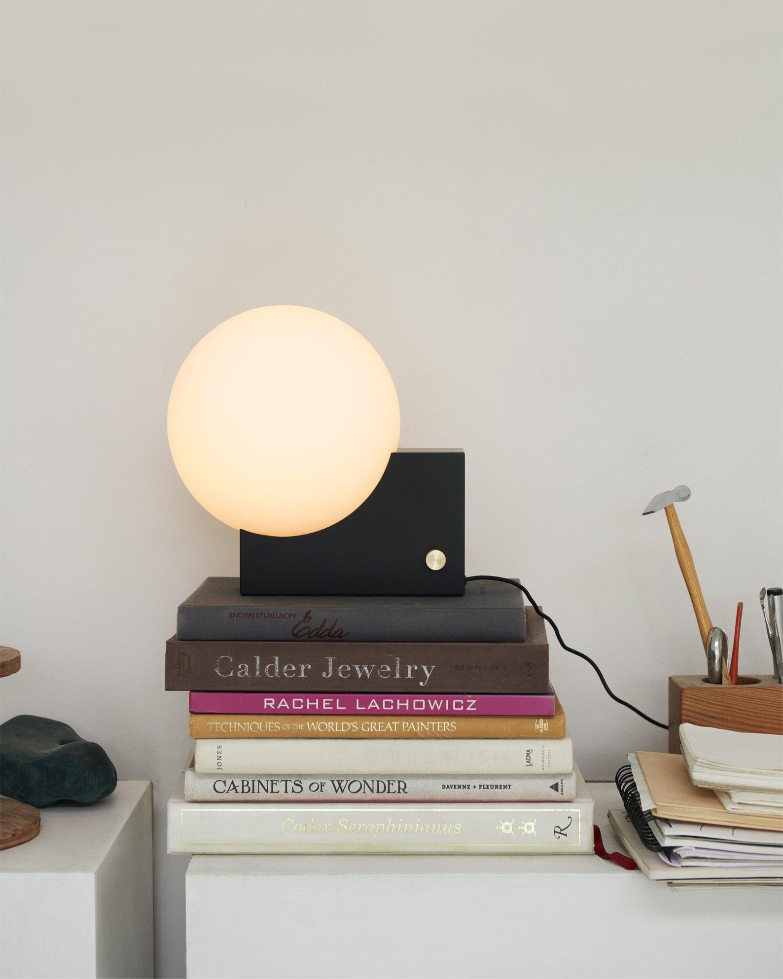 Modern Fusion Table Lamp - Adjustable LED Desk Light for Home & Office - Perfect for Reading, Working, and Nightstand Use
