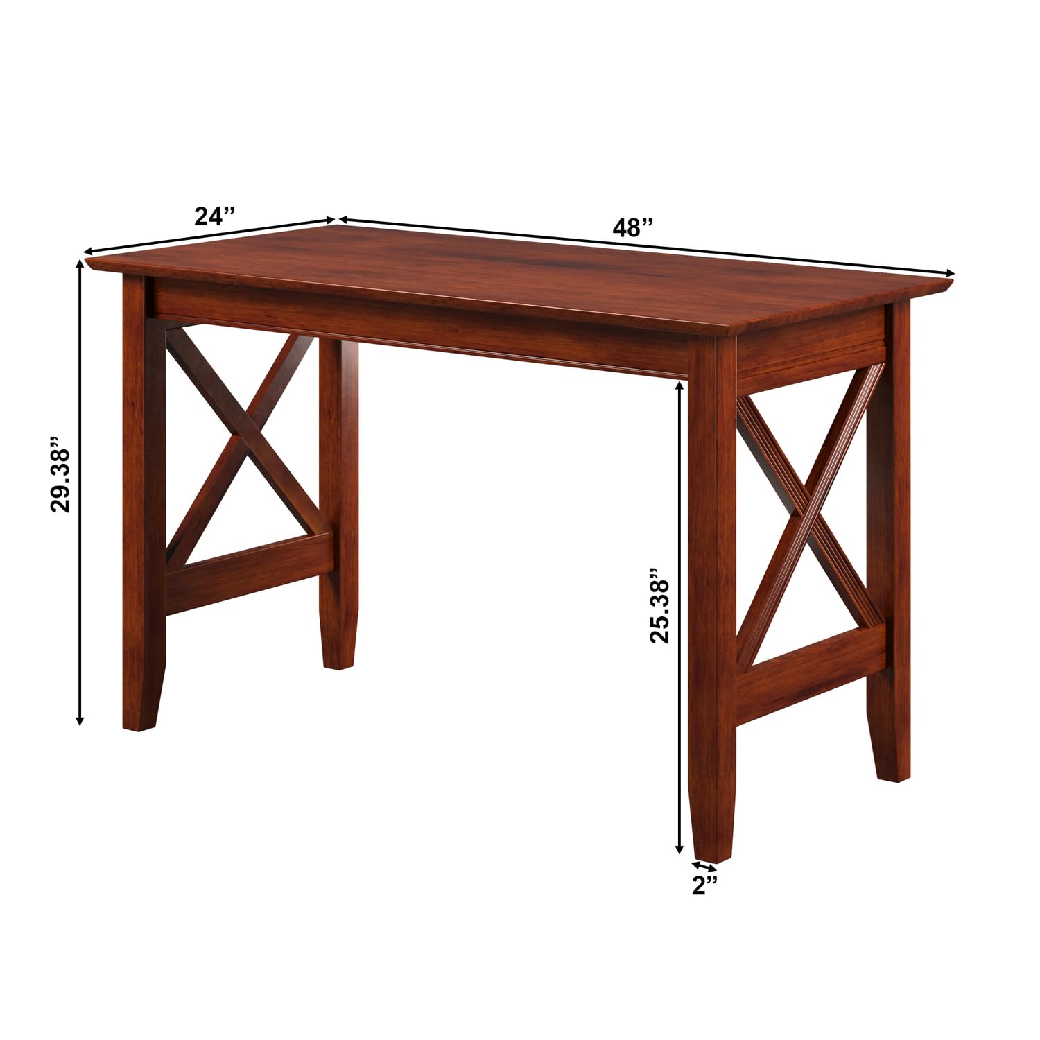 AFI Walnut Writing Desk - Home Office & Study Furniture