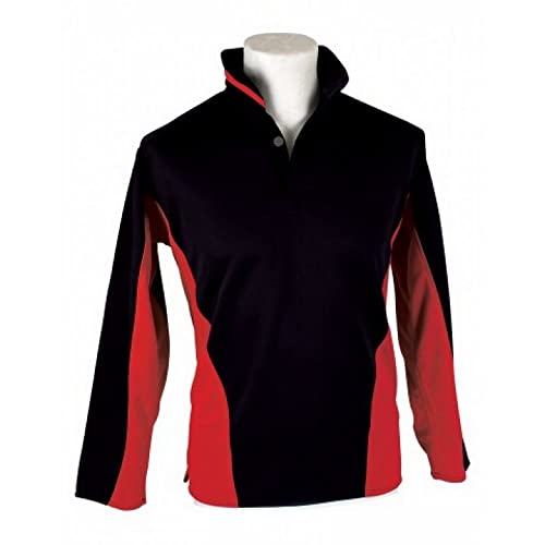 Black/Scarlet