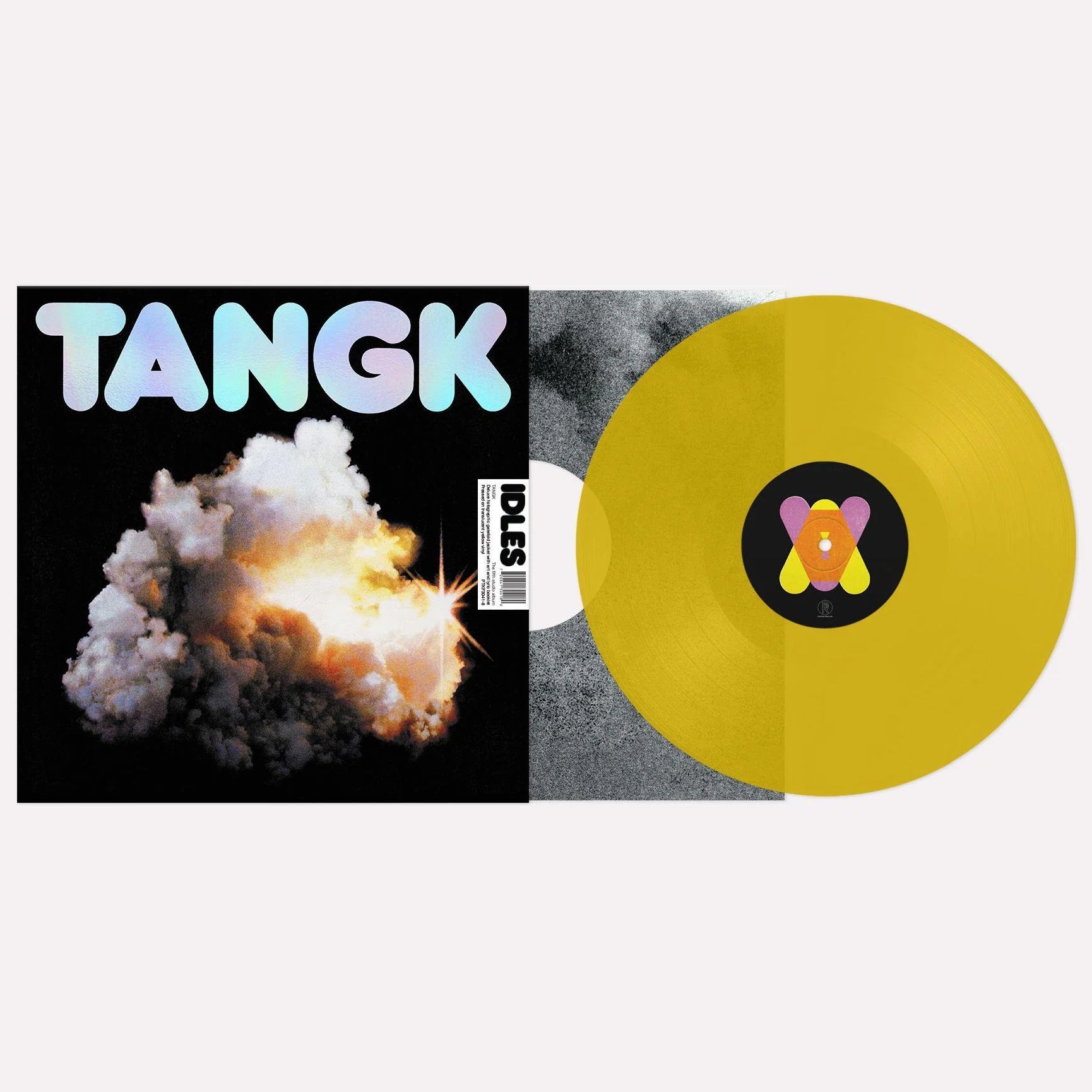 IDLES 'Tangk' Deluxe Edition - Limited Yellow Vinyl LP with Exclusive Booklet | Collectible Record for Music Lovers & Vinyl Enthusiasts | Perfect for Home Listening & Gift Giving