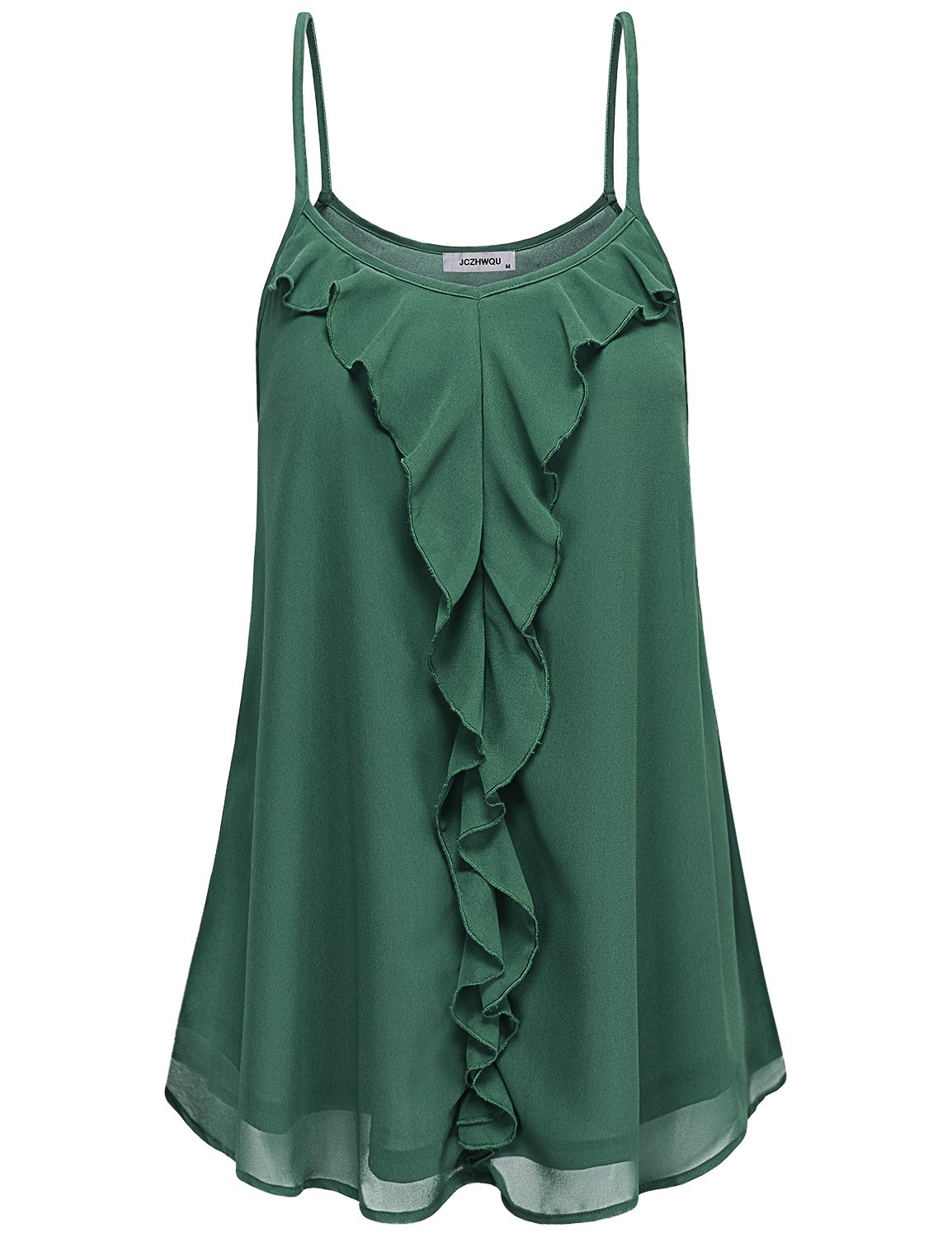 JCZHWQU Women's Cute V-Neck Sleeveless Tank Tops - Summer Casual Wear for Beach, Gym & Everyday Outfits