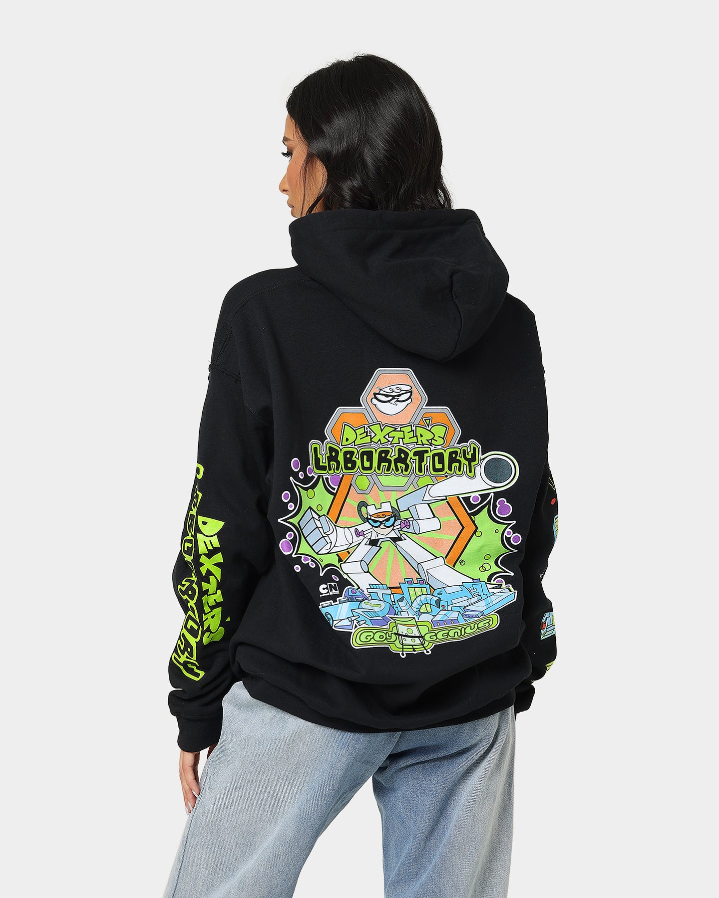 Vintage Dexter Hoodie for Men & Women - Soft Cotton Thrift Style Pullover Sweatshirt - Perfect for Casual Wear, Street Style & Layering
