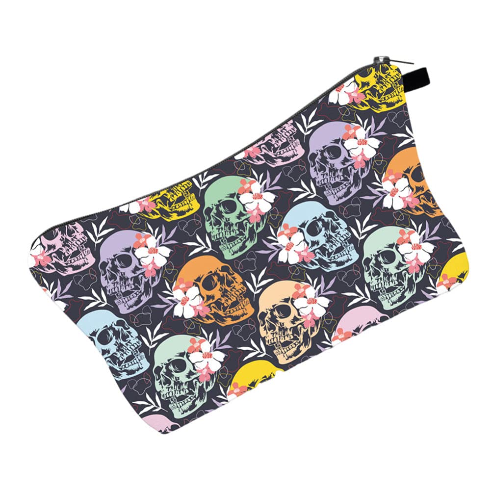 Lurrose 1PC Trendy Cosmetic Bag for Women - Waterproof Makeup Pouch, Travel Makeup Organizer, Portable Storage Bag for Brushes & Cosmetics | Perfect for Travel, Gym, and Daily Use