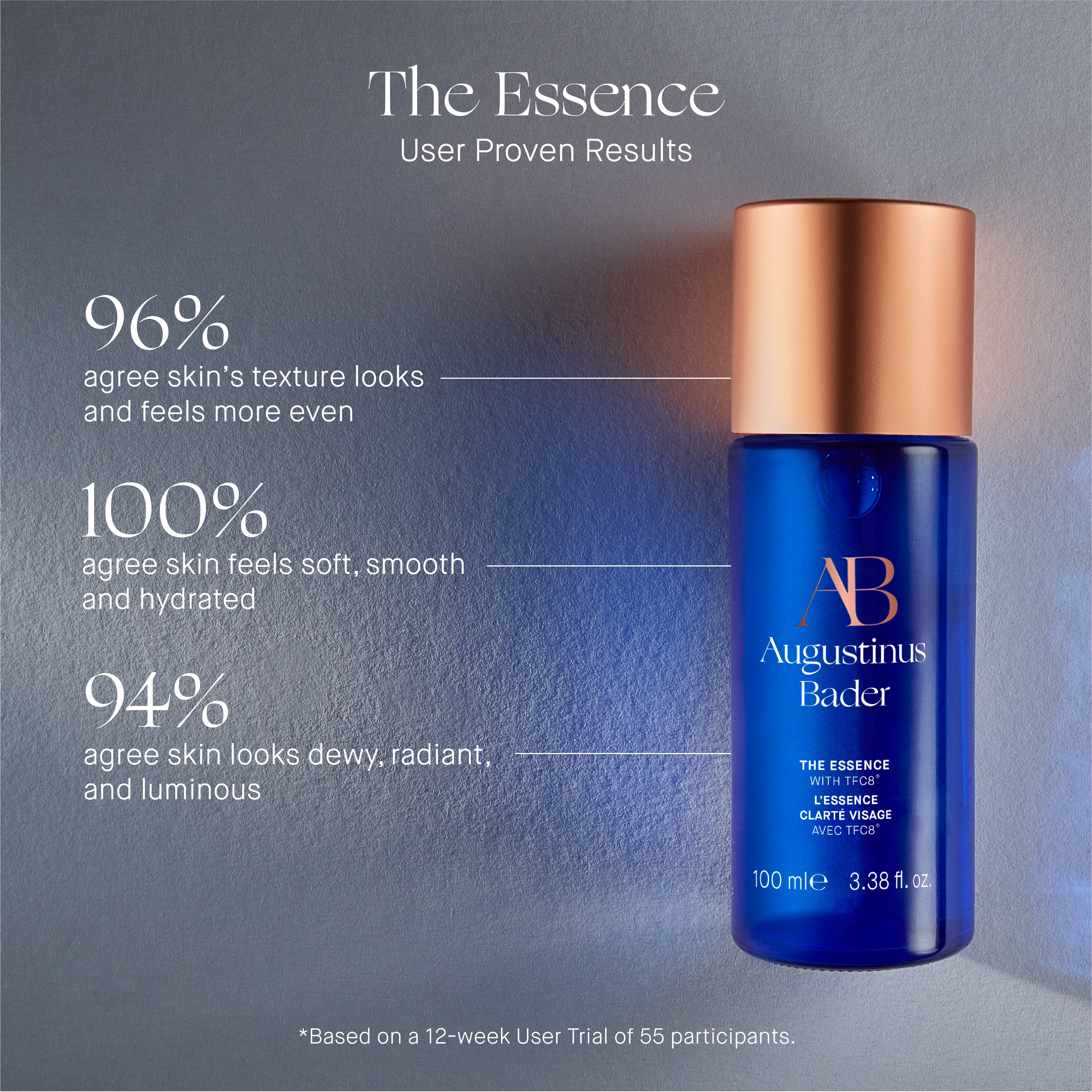Augustinus Bader The Essence 100ml Hydrating Facial Serum | Anti-Aging & Skin Repair | Perfect for Daily Skincare Routine & Travel