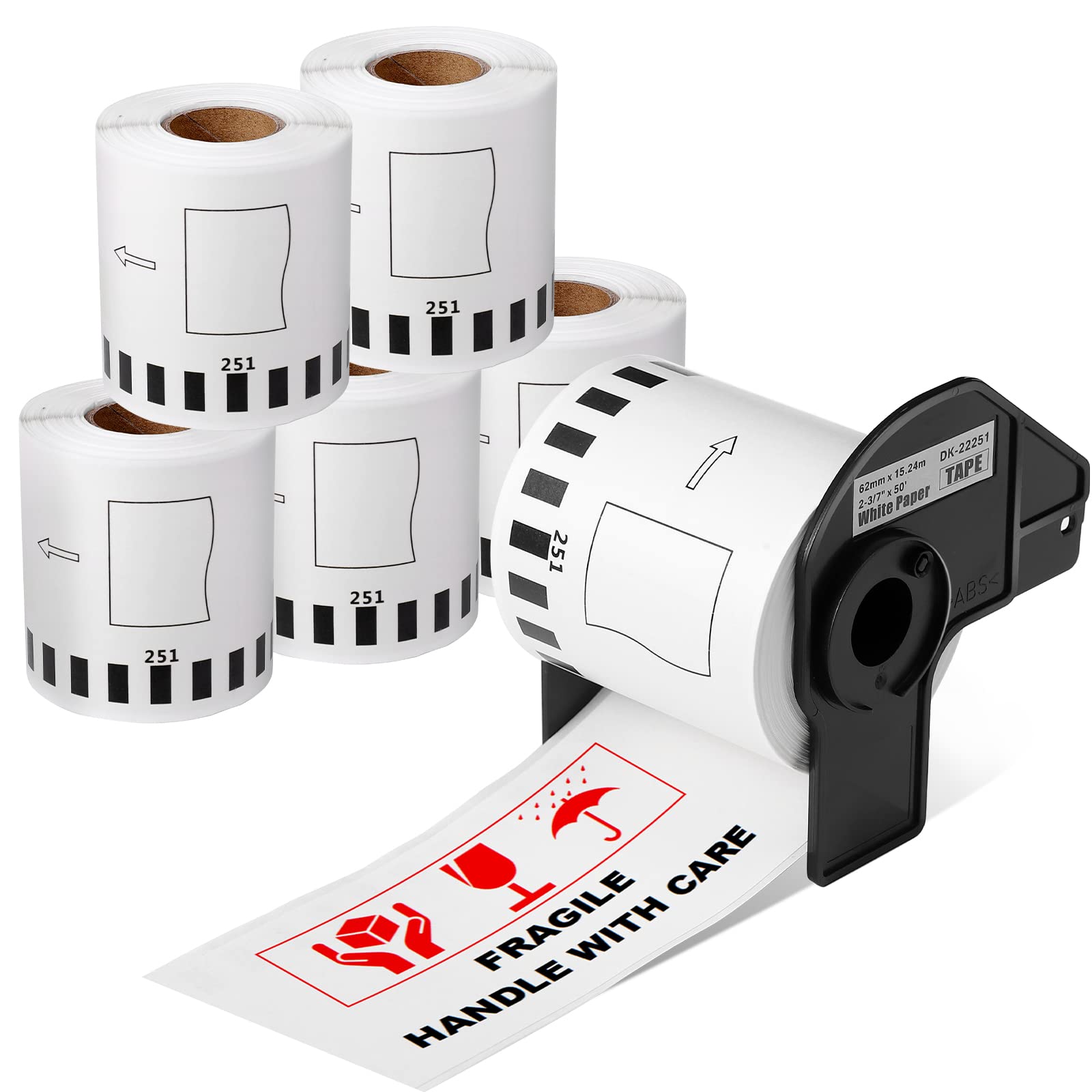 Brother DK-2251 Compatible Label Tape - 2.4