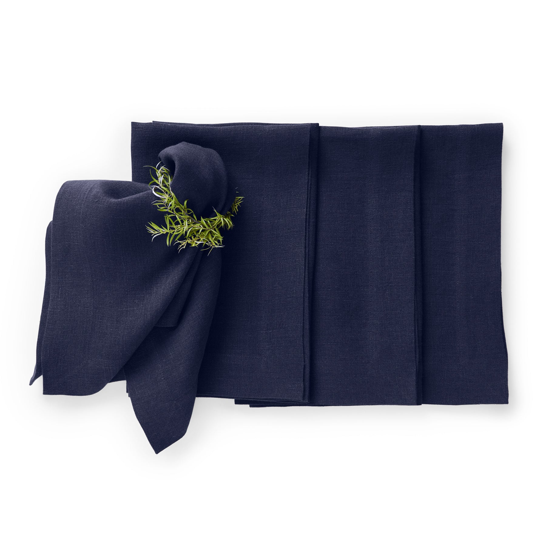 Premium Sonoma Linen Napkins Set of 4 - 100% Natural Cotton Dinner Napkins for Formal Dining, Wedding, and Holiday Table Settings