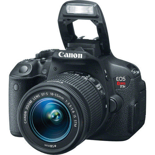 Canon EOS Rebel T5i / 800D & T7i DSLR Camera with 18-55mm IS USM Lens - Professional Photography for Beginners, Travel & Vlogging - USA Version