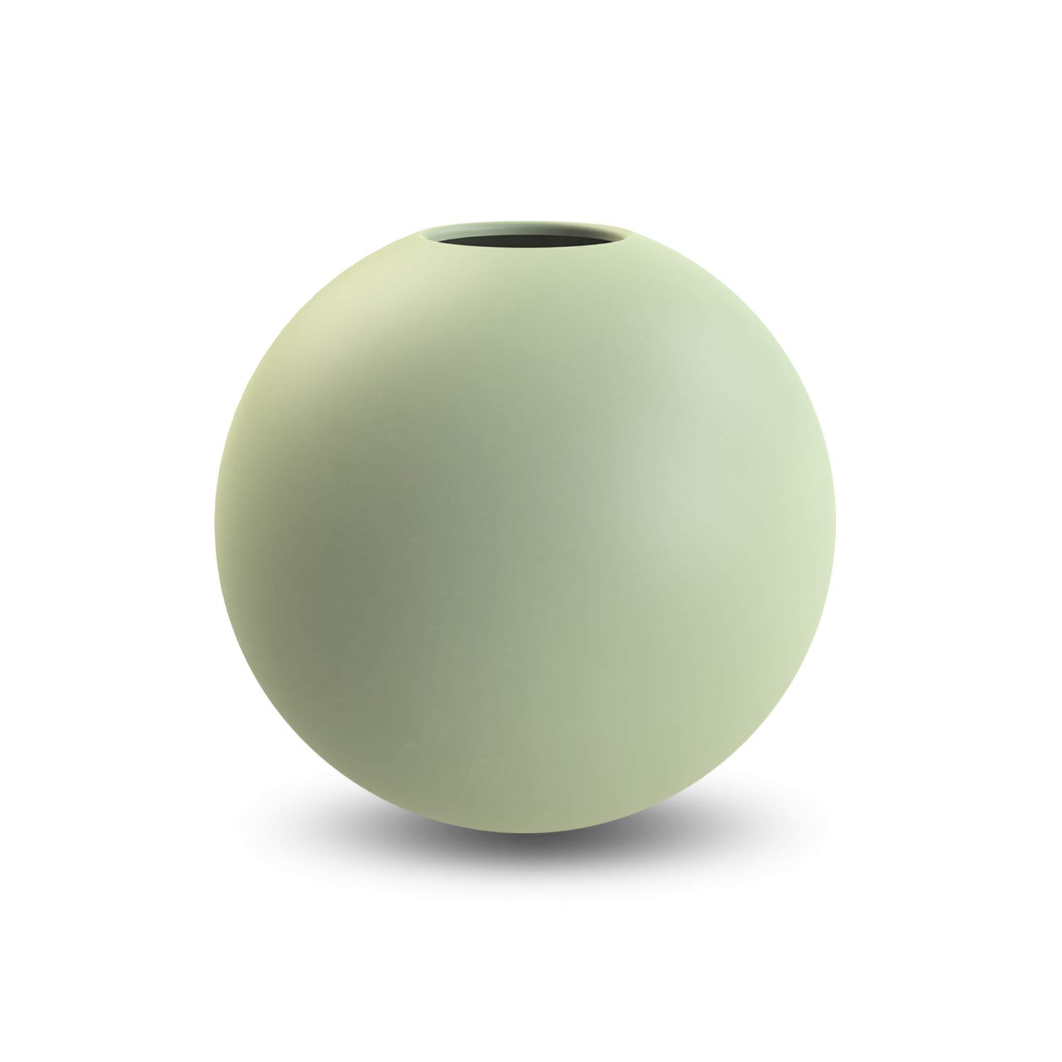 Glass Ball Vase - 8cm Diameter, 7cm Height - Perfect for Apple Decor, Centerpieces, and Home Tabletop Displays