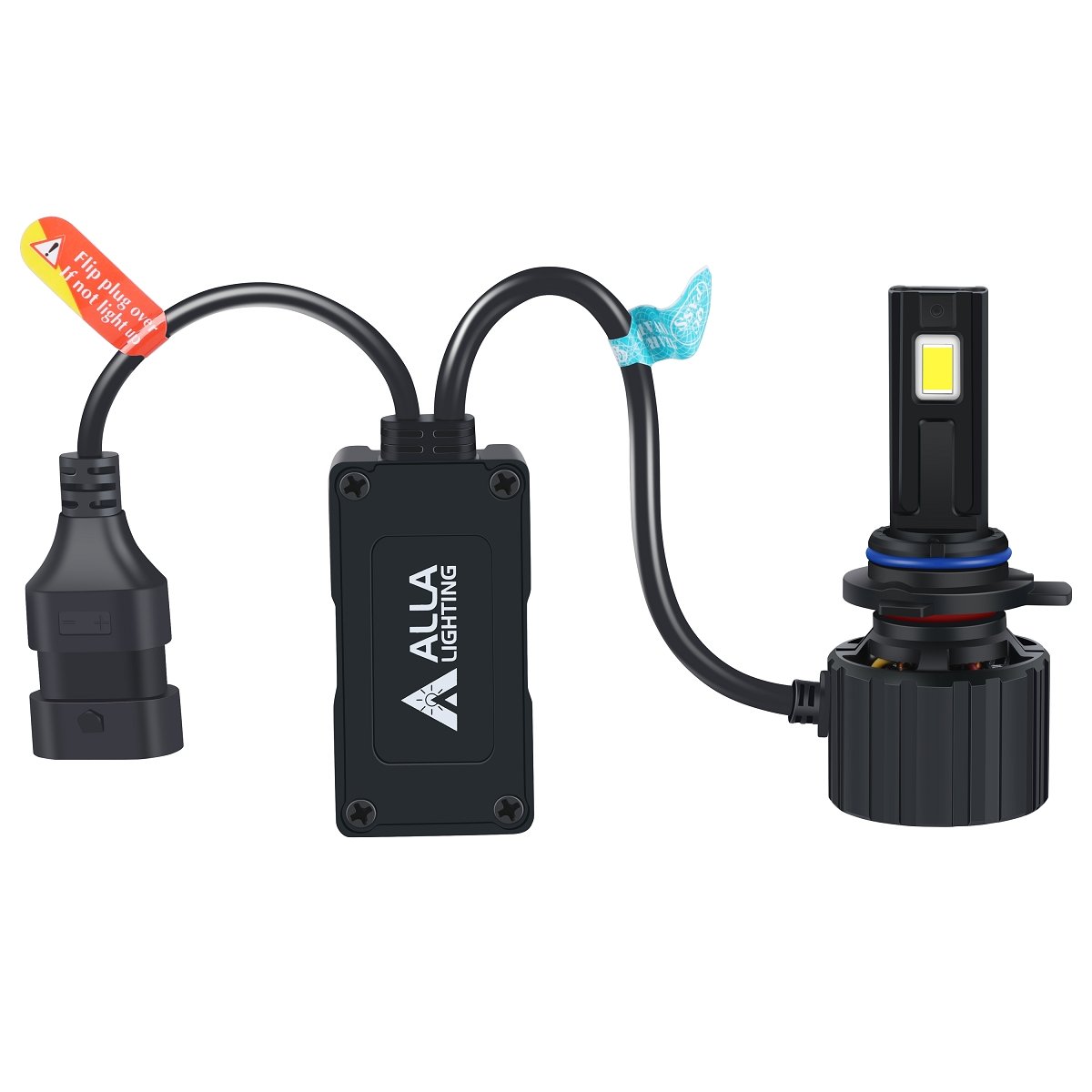9012 LED Headlight Bulbs - Brightest HIR2 Conversion Kit, 6000K White Light for Enhanced Night Driving & Safety