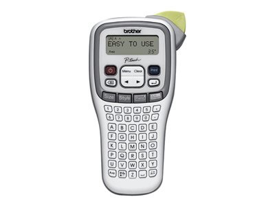 Brother P-Touch PT-H100 Handheld Label Maker - Thermal Transfer Printer for Home & Office Organization - Create Monochrome Labels for Storage, Files & Supplies