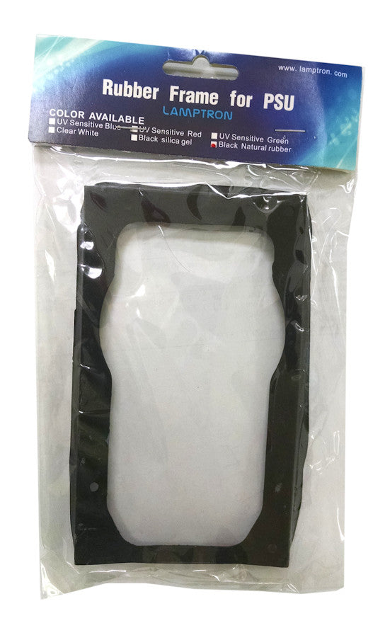 Rubber Frame for Power Supply - Vibration Dampening & Noise Reduction Mount for Electronics - Perfect for Home Office, Studio & Server Room Use