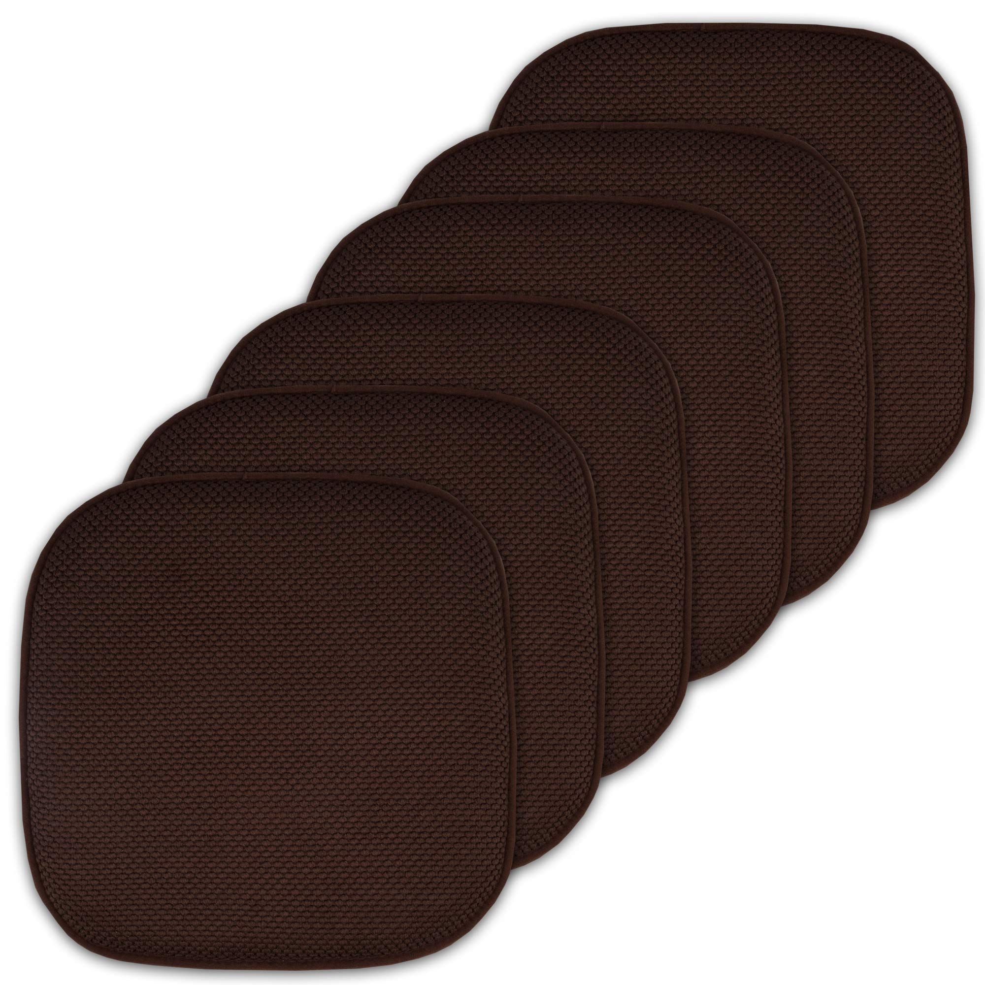 Sweet Home Collection Memory Foam Chair Cushions - 16