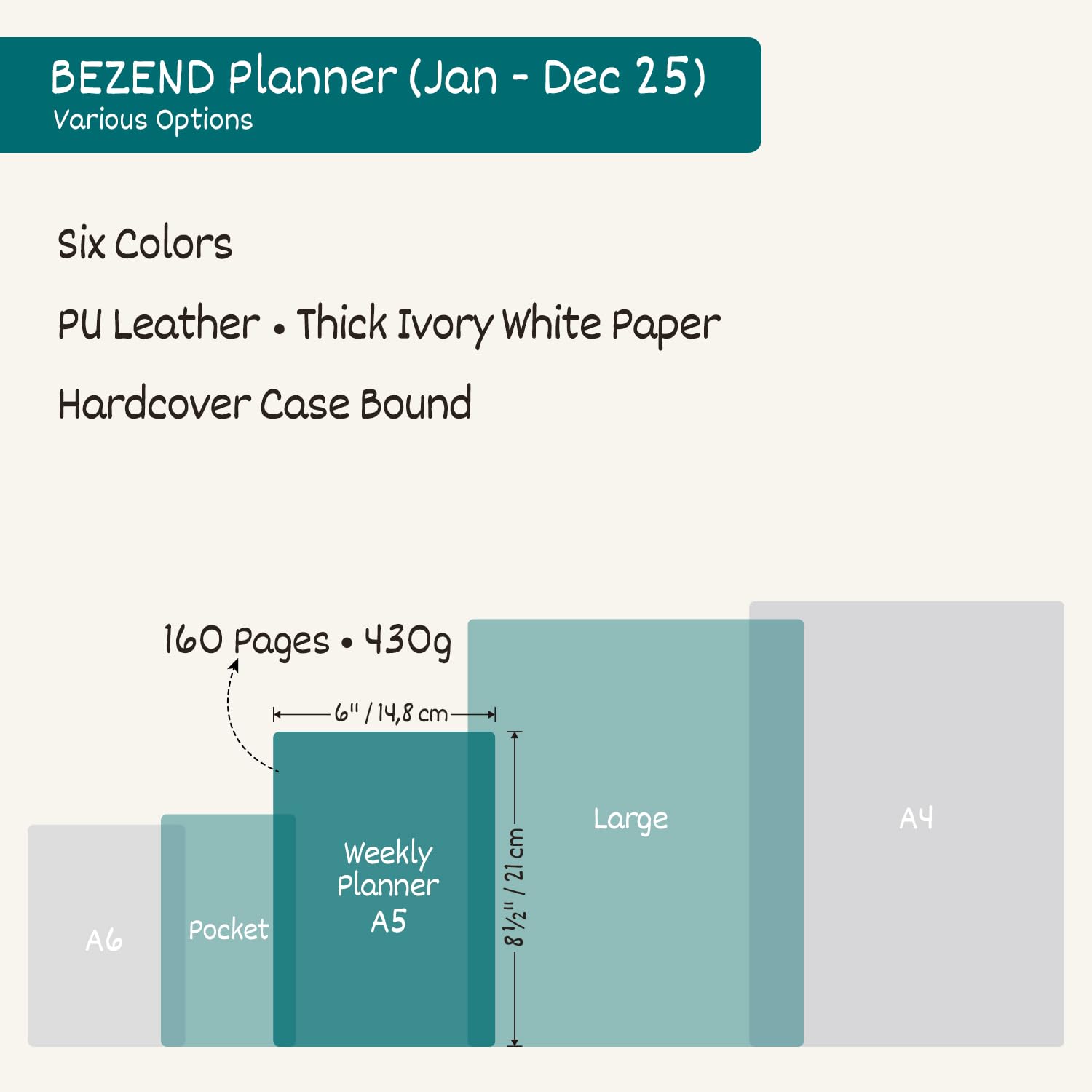 2025 Weekly Planner with 2 Columns & Monthly Tabs - 6